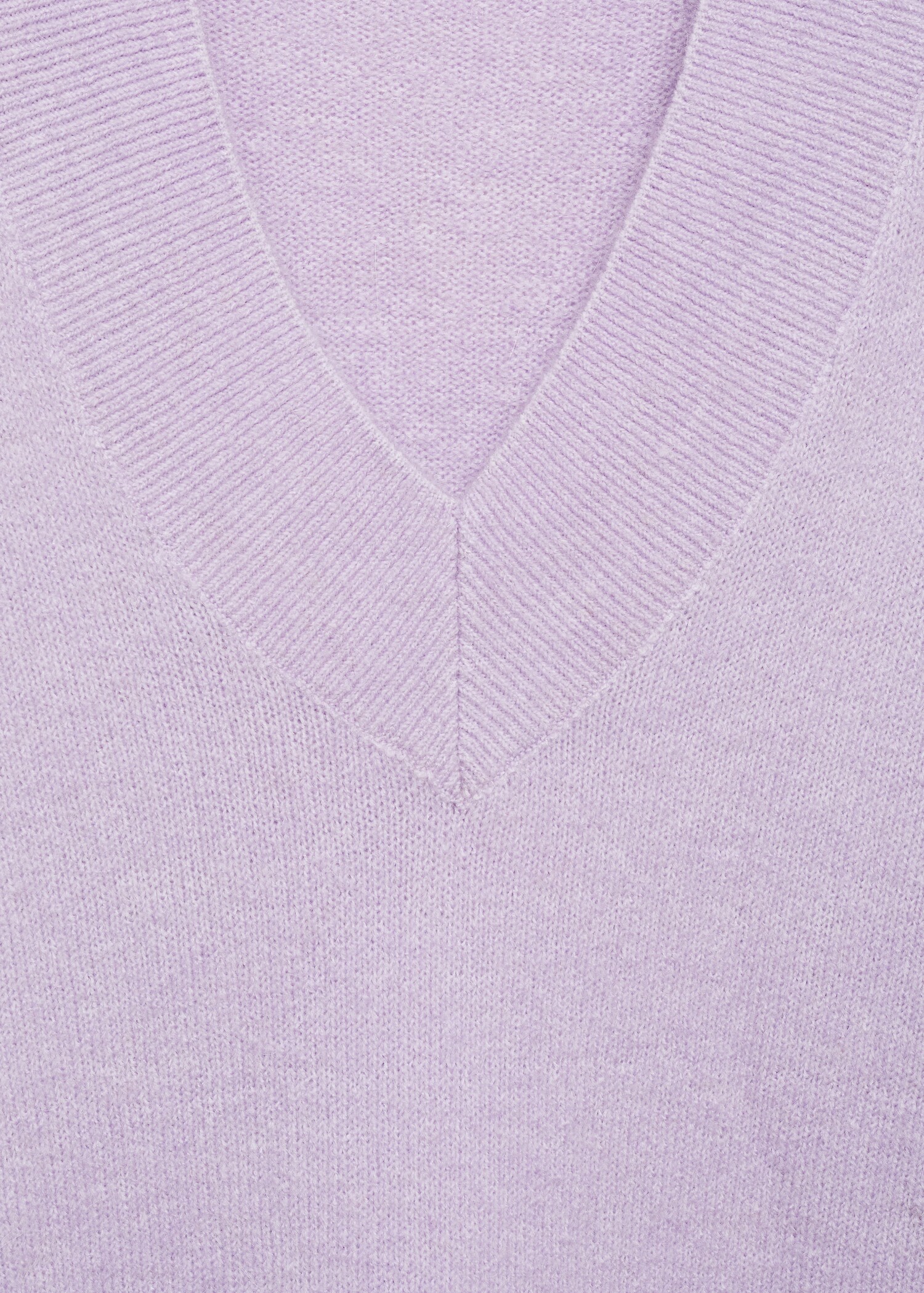 Oversized V-neck sweater - Details of the article 8