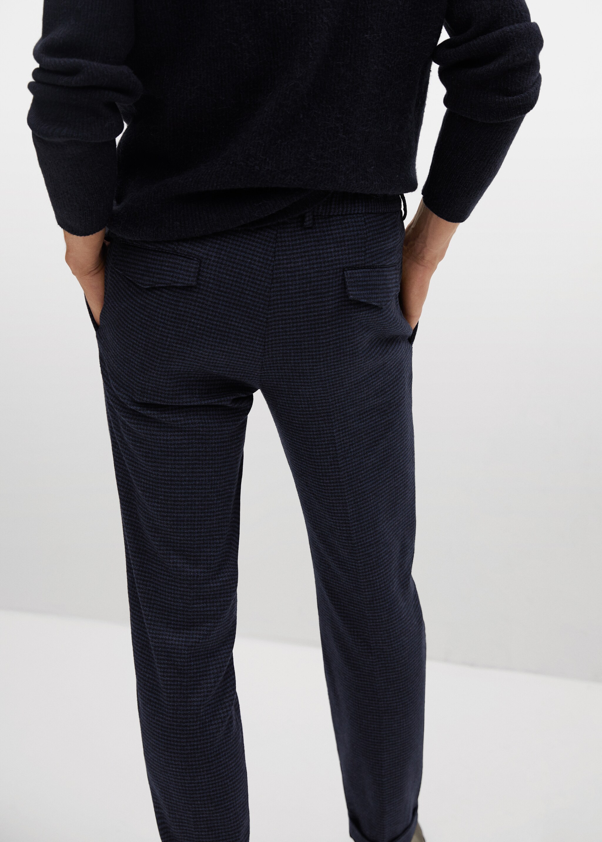 Pantalón lana micro pata de gallo - Detalle del artículo 2