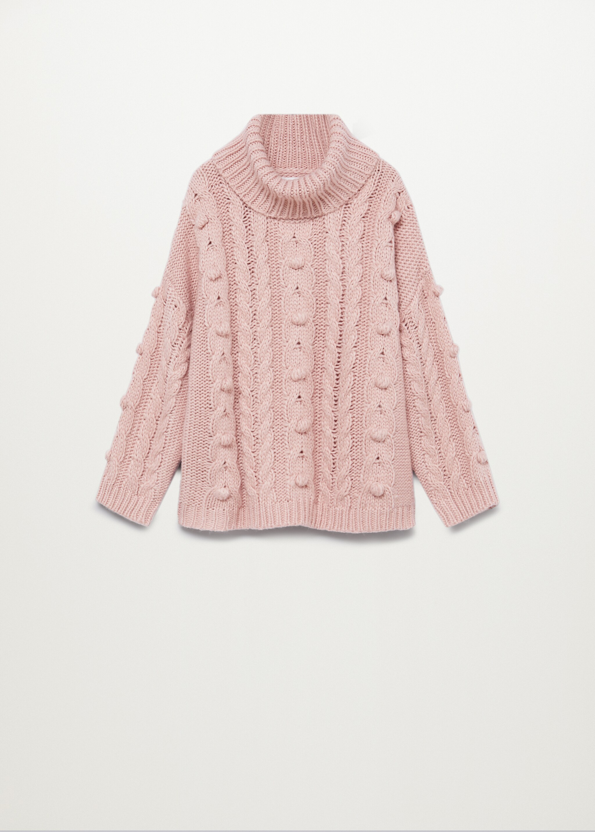 Pullover im Strick-Mix - Artikel ohne Model