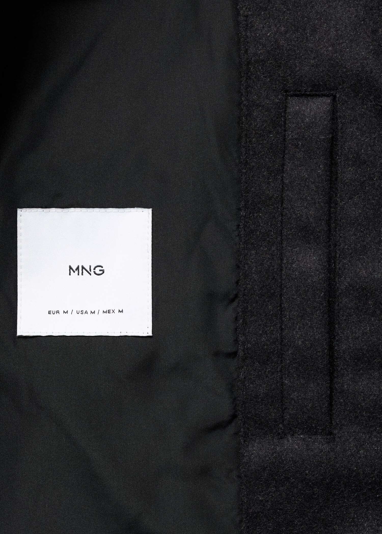 Recycled-wool bomber jacket - Details of the article 0