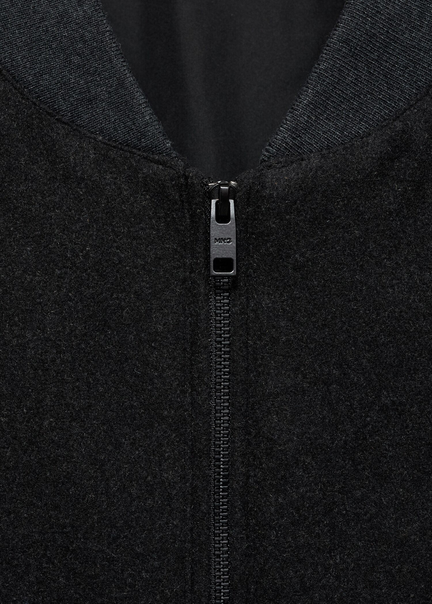 Recycled-wool bomber jacket - Details of the article 8