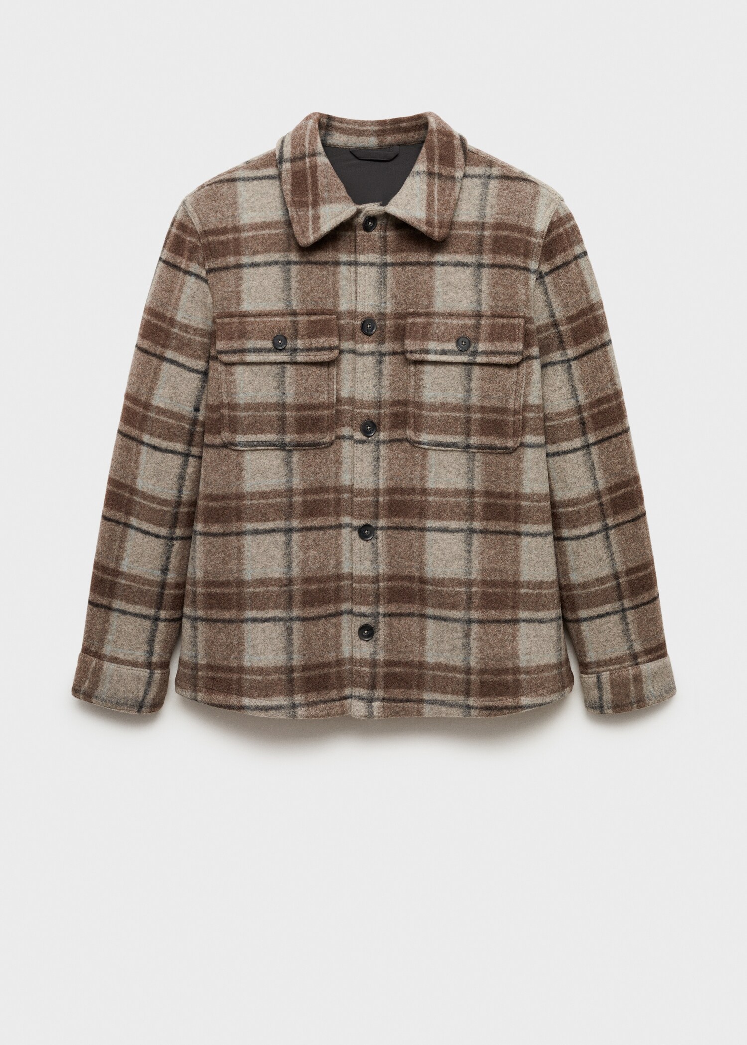 Kariertes Flanell-Overshirt - Artikel ohne Model