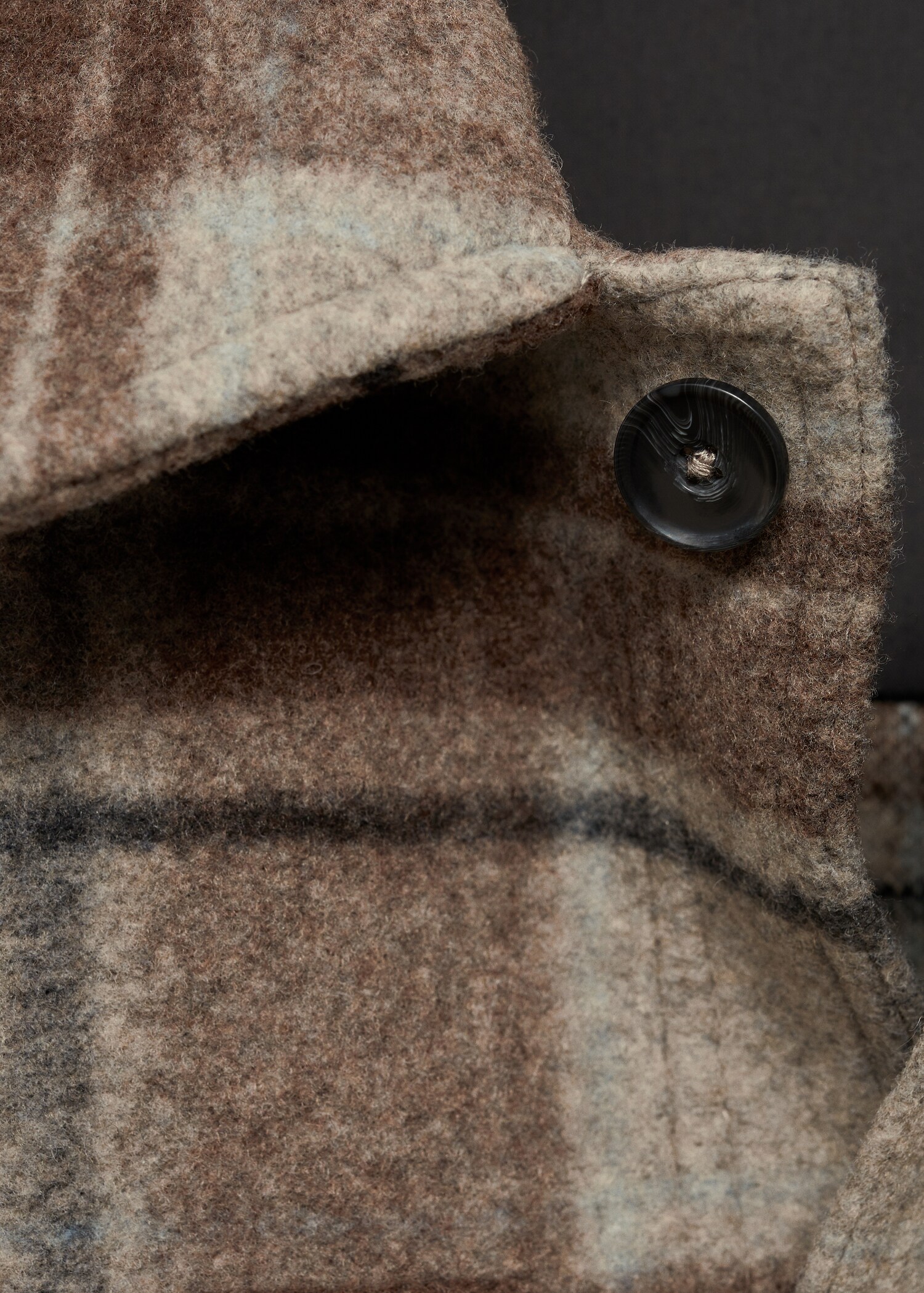 Kariertes Flanell-Overshirt - Detail des Artikels 8