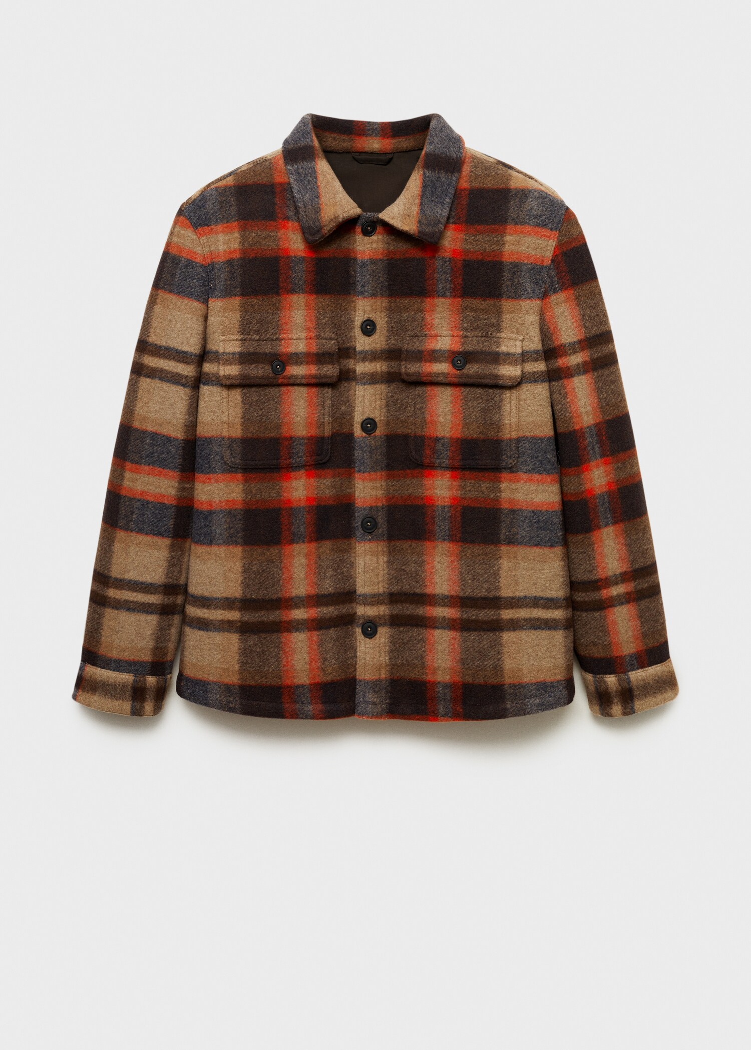 Kariertes Flanell-Overshirt - Artikel ohne Model