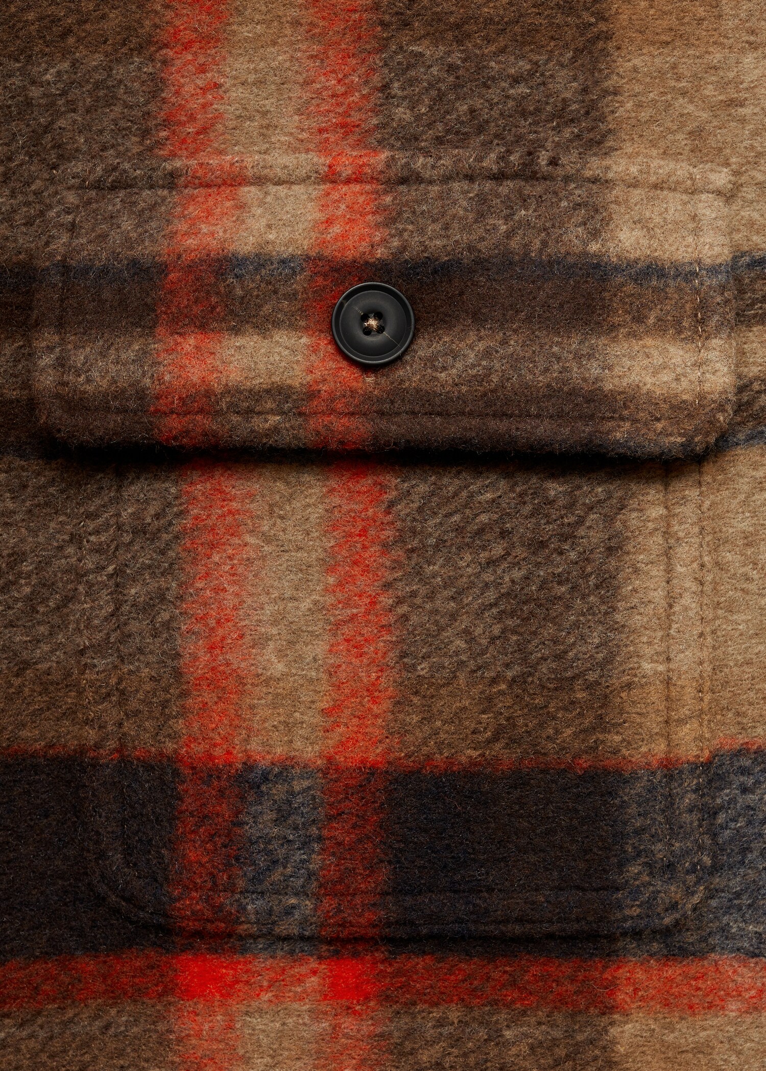 Kariertes Flanell-Overshirt - Detail des Artikels 0
