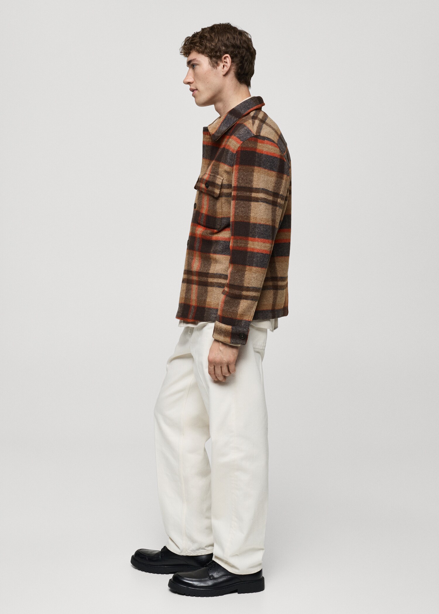 Kariertes Flanell-Overshirt - Detail des Artikels 2