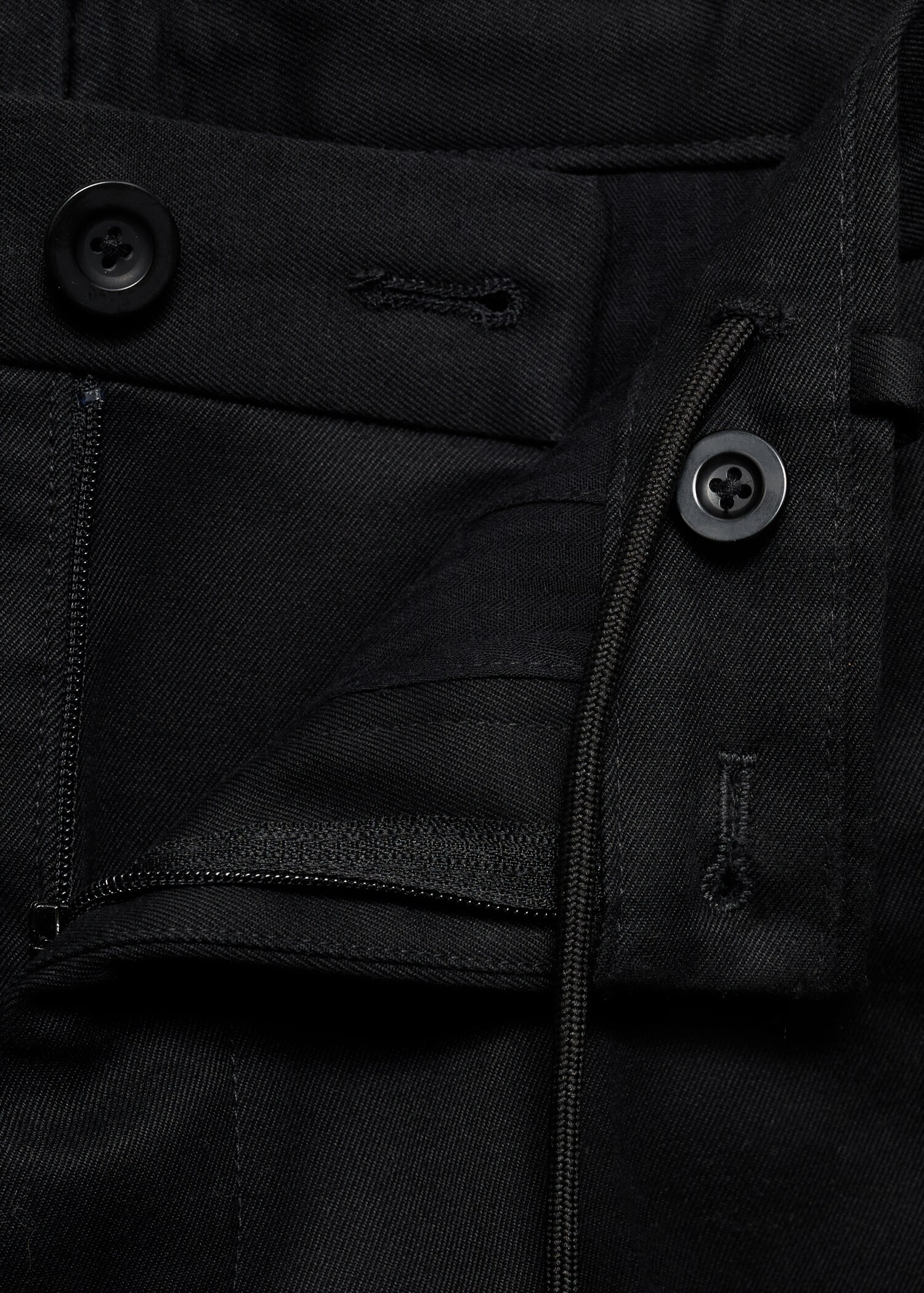 Pantalón algodón straight-fit cordón - Detalle del artículo 0