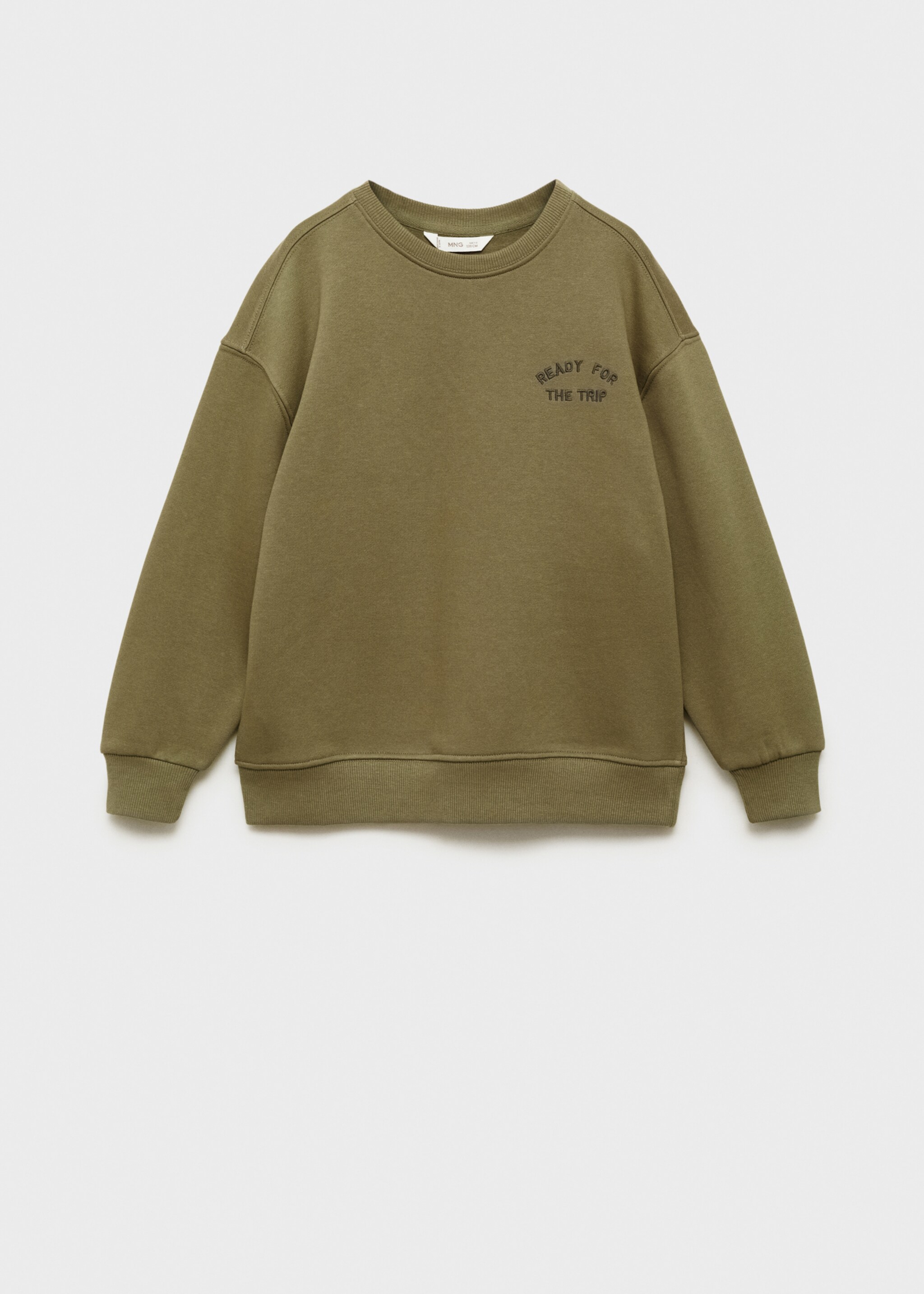 Printed cotton sweatshirt - Article without model