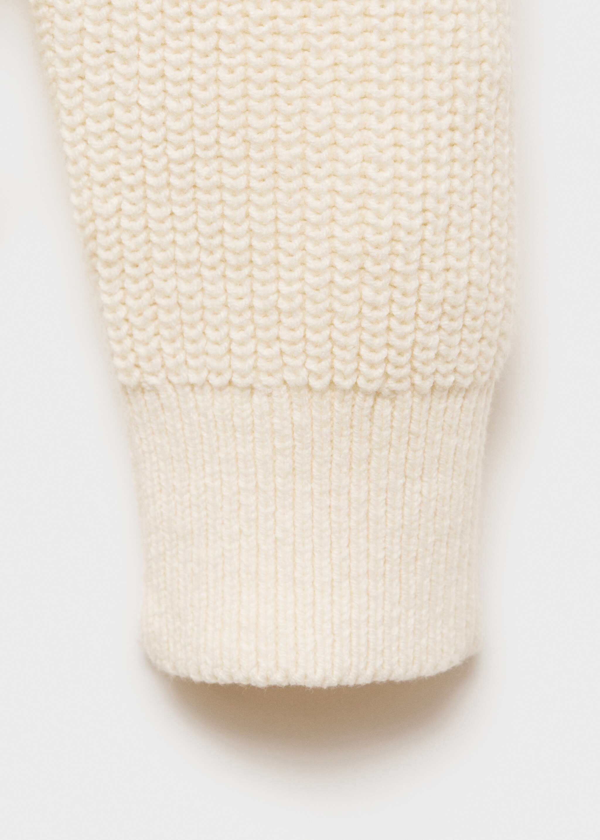 Jersey maglia cotone - Dettaglio dell'articolo 0, Bianco sporco. Ref: 77007947-00.