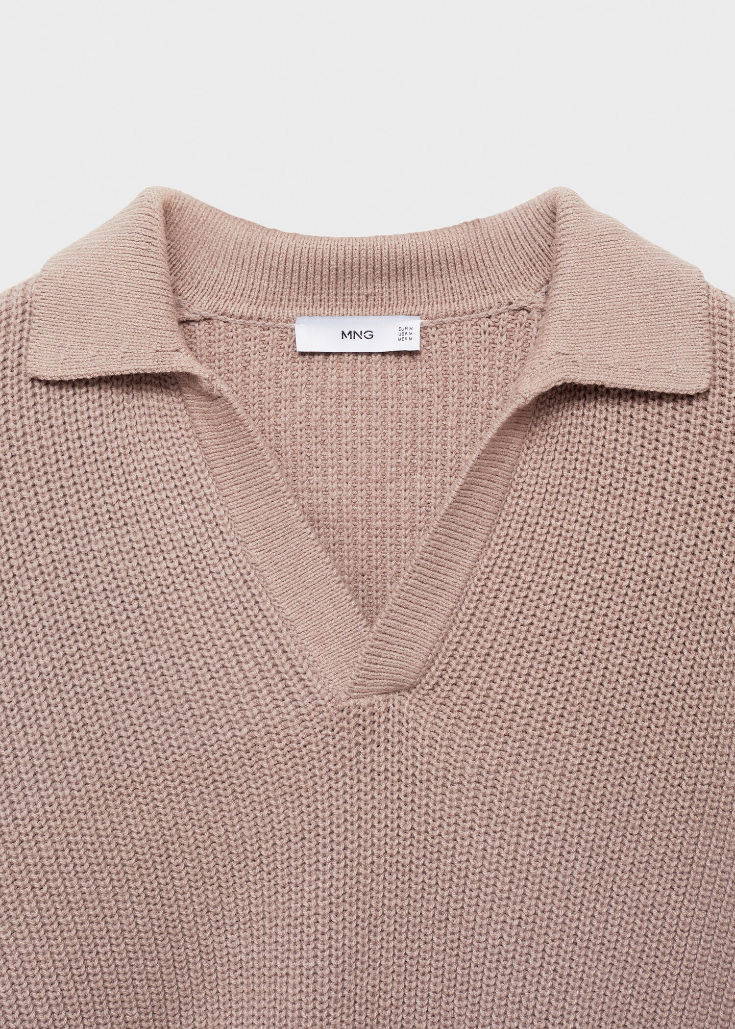 Cotton knitted polo shirt - Details of the article 8