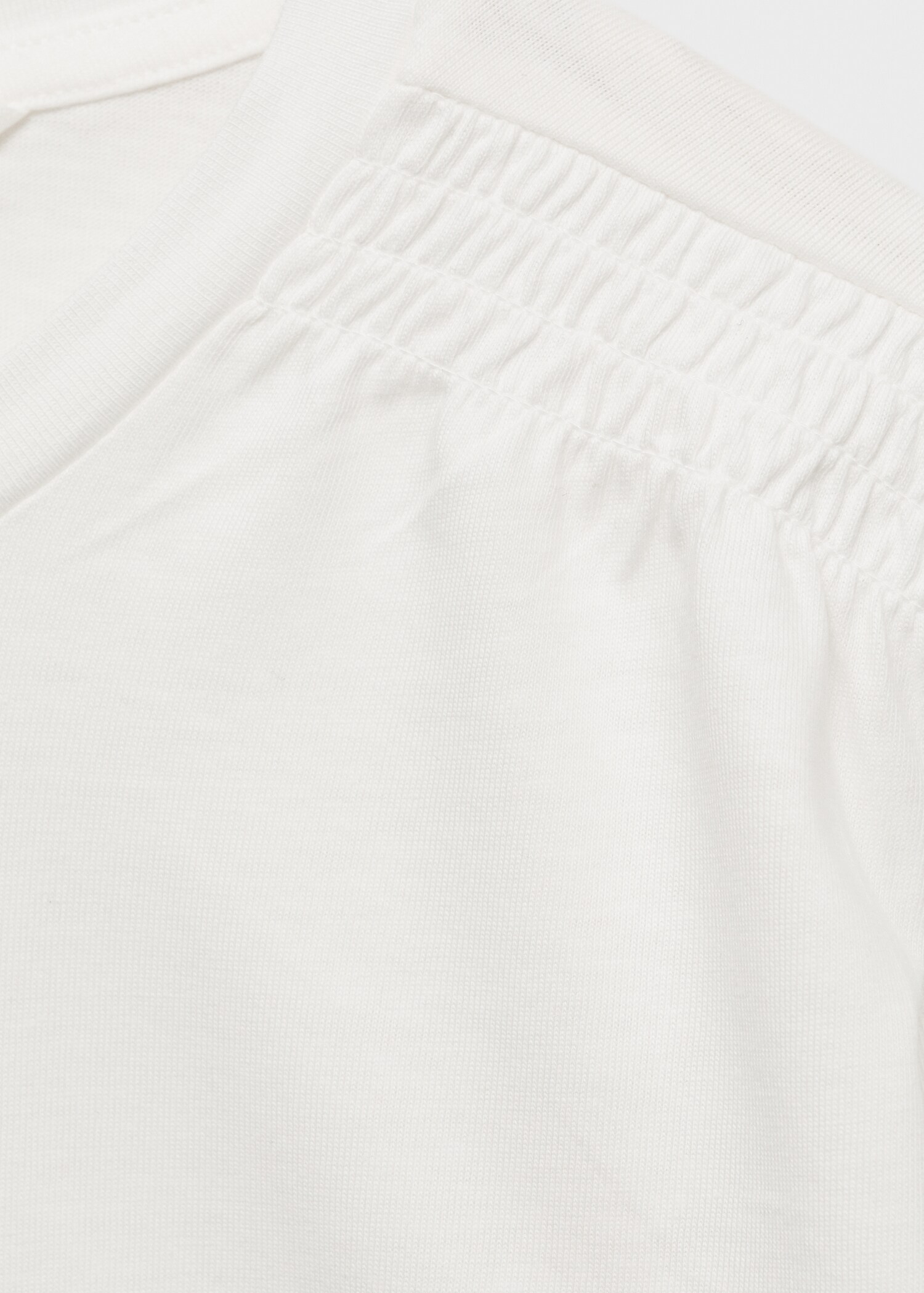 T-shirt with gathered details - Details of the article 8