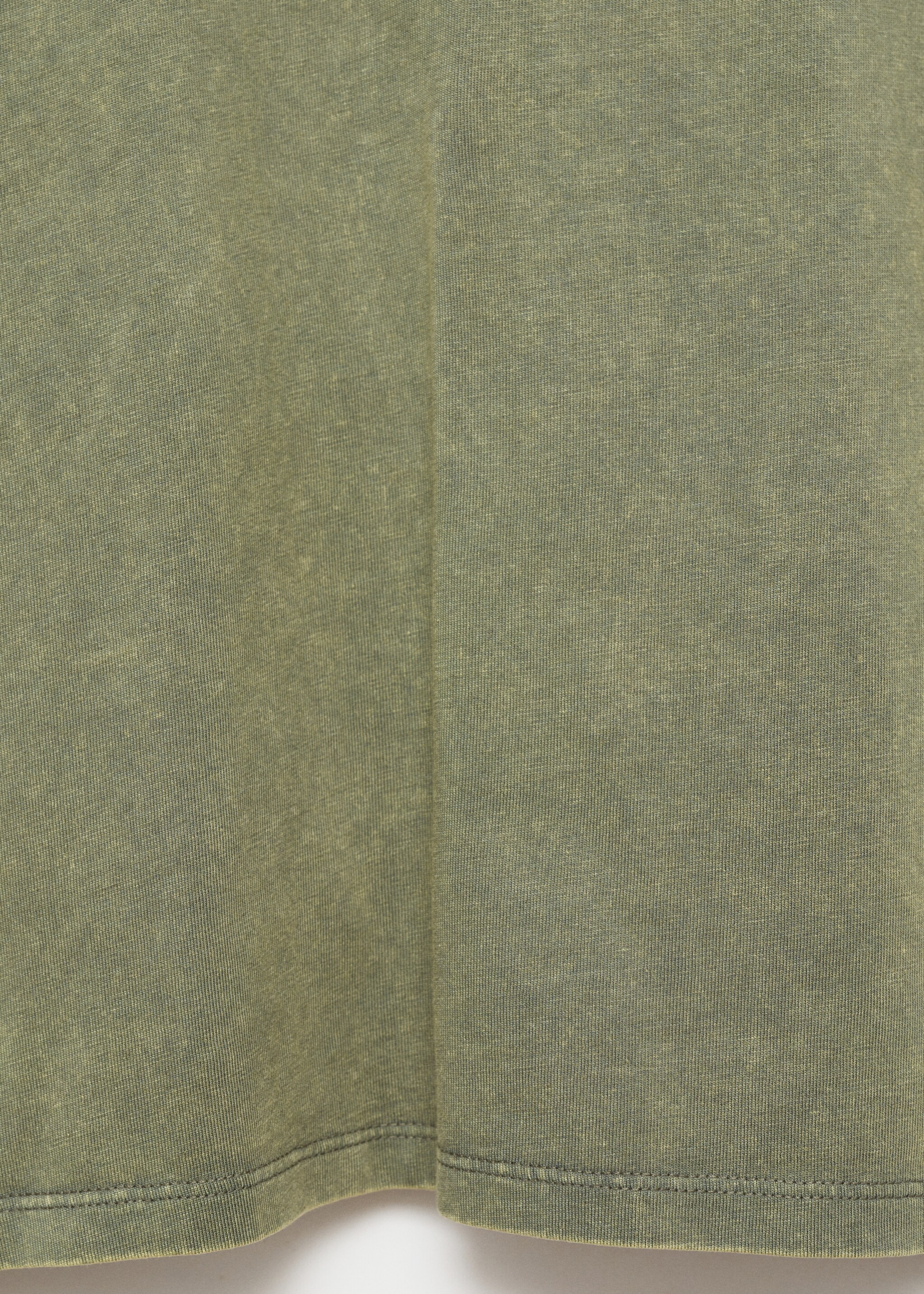 Printed message T-shirt - Details of the article 0, Green. Ref: 77008280-00.