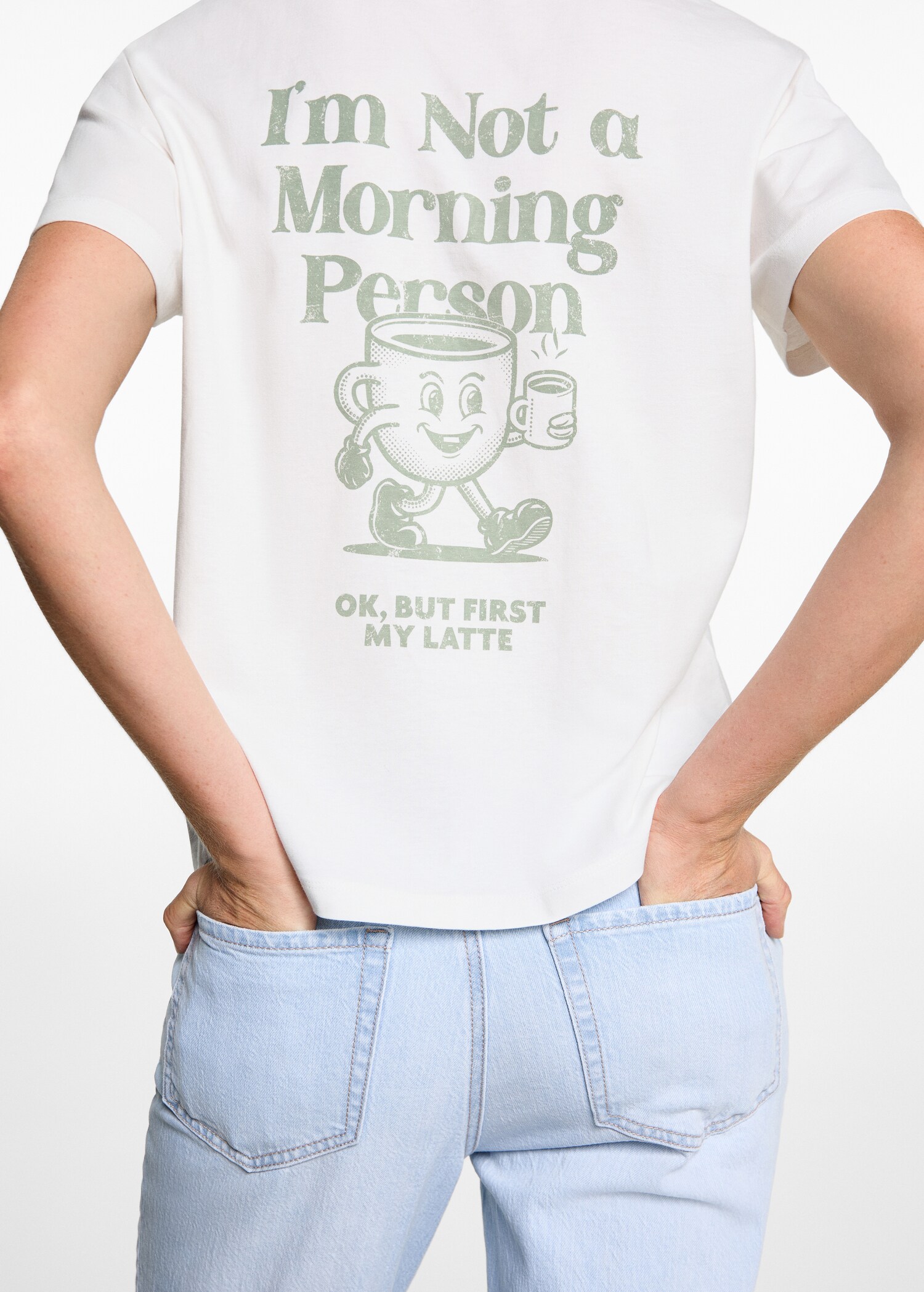 Printed cotton-blend T-shirt - Details of the article 6