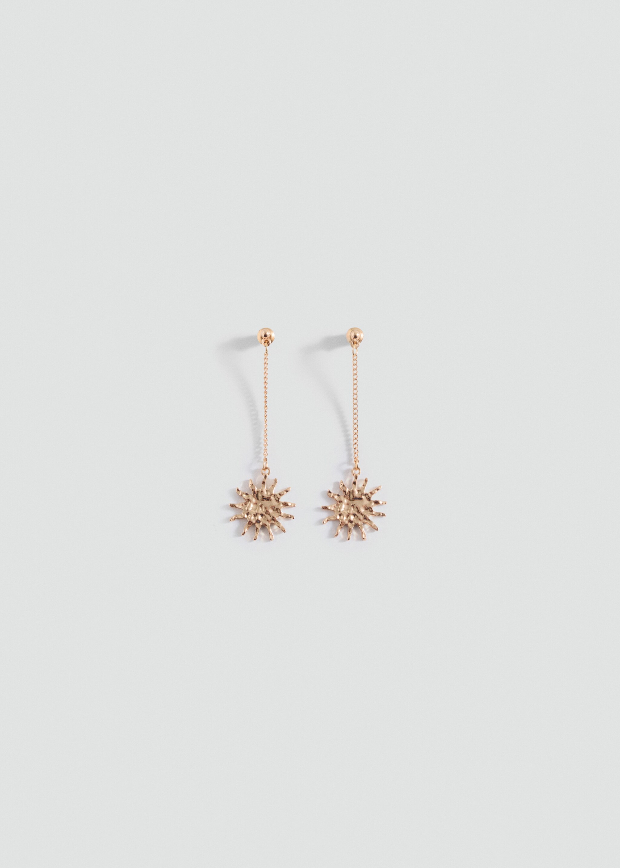 Long sun earrings - Article without model