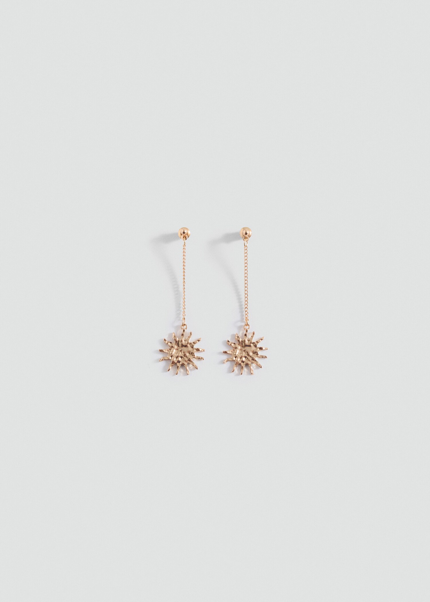 Long sun earrings - Article without model