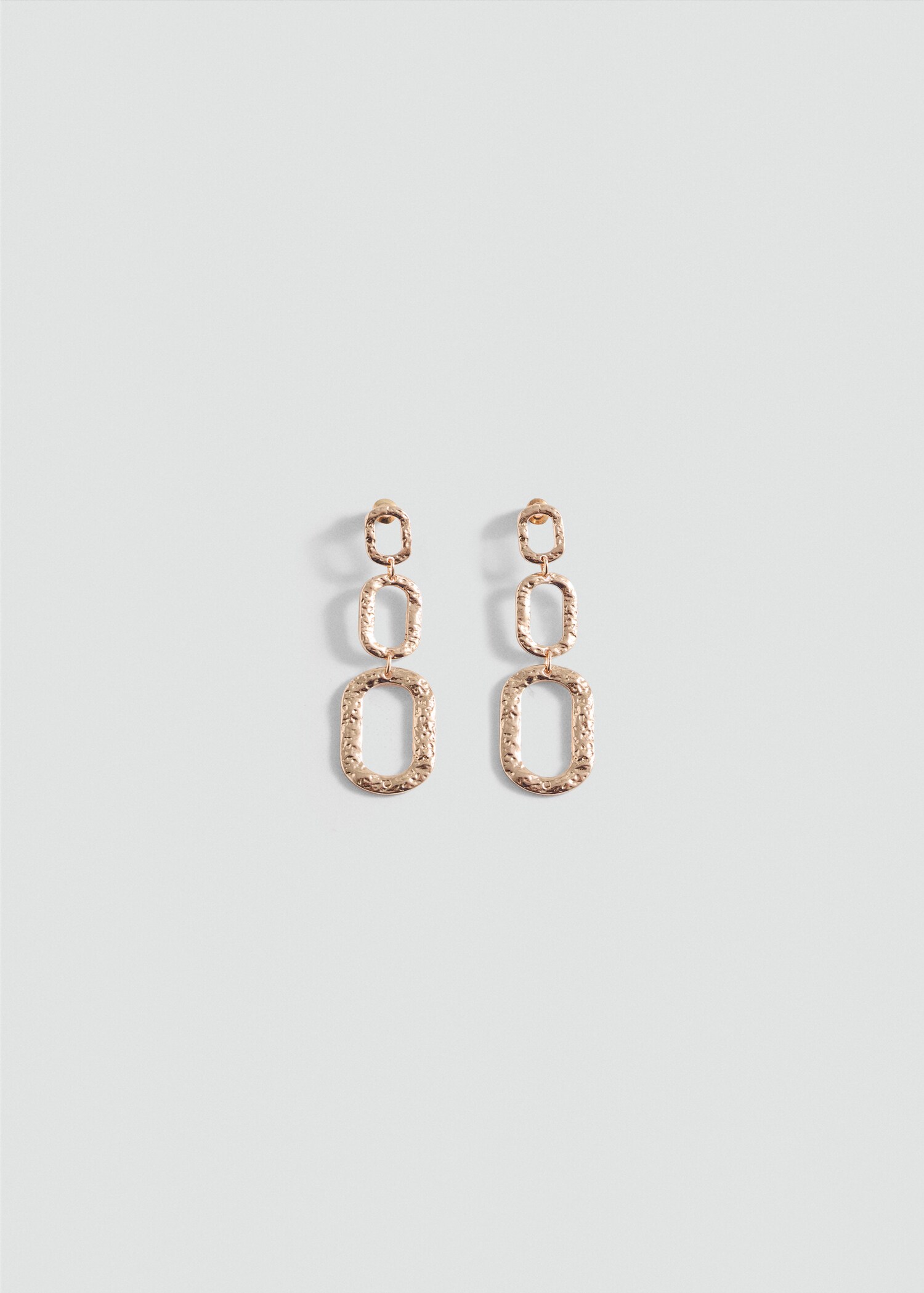Boucles d'oreilles pendantes cercles - Article sans modèle
