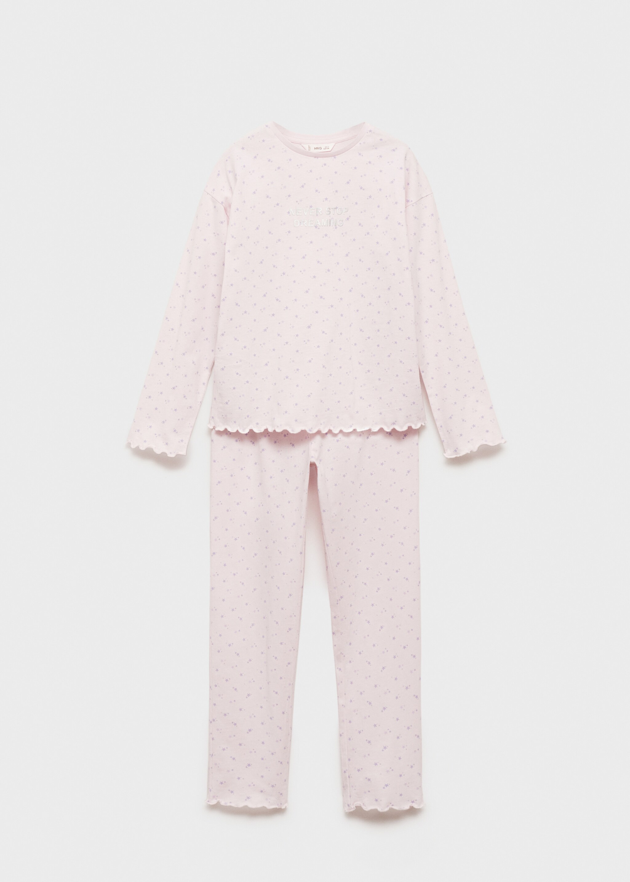 Printed long pyjamas - Article without model, Light/Pastel Purple. Ref: 77008638-00.