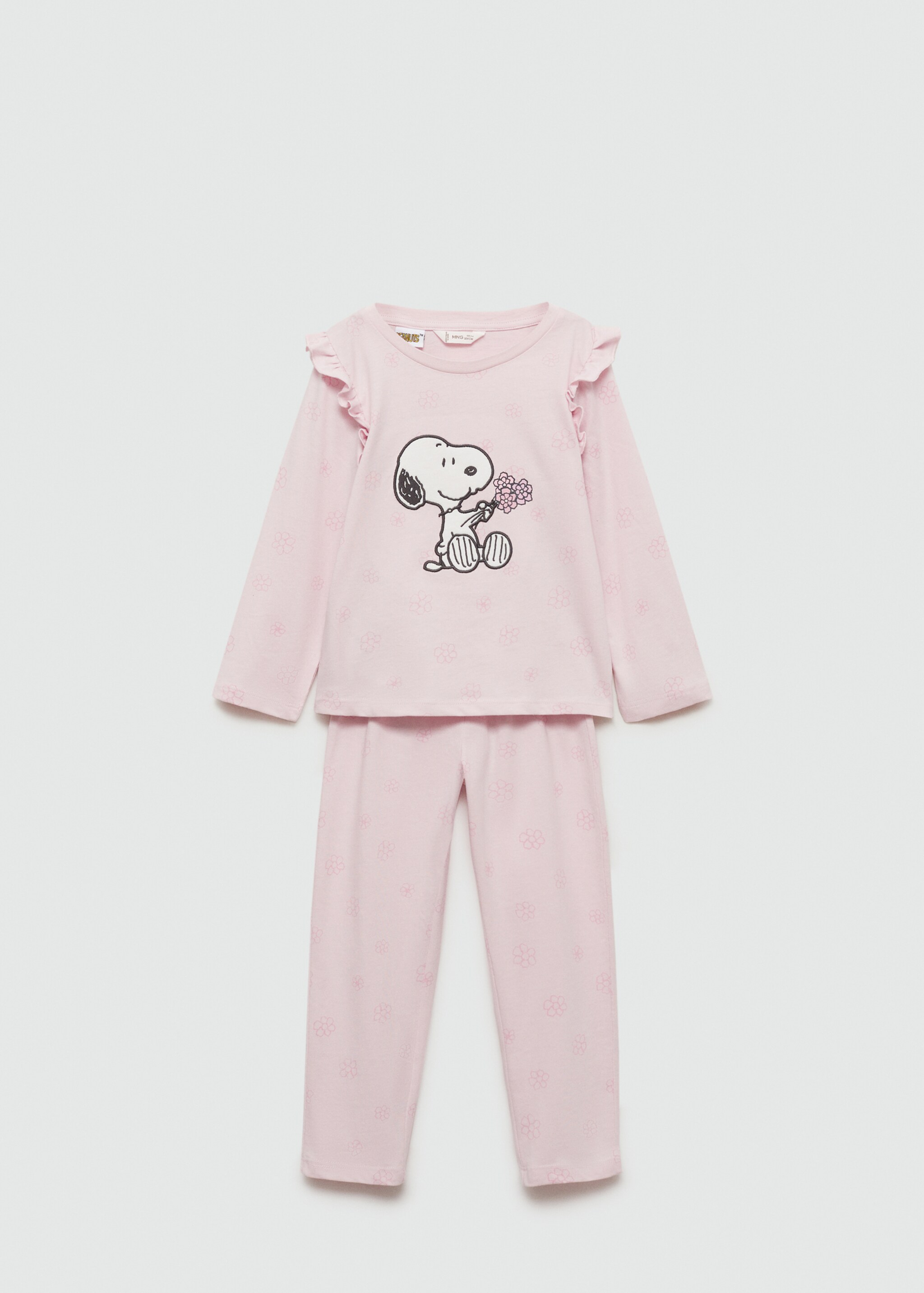 Pyjama long Snoopy - Article sans modèle, Rose. Ref: 77008639-00.