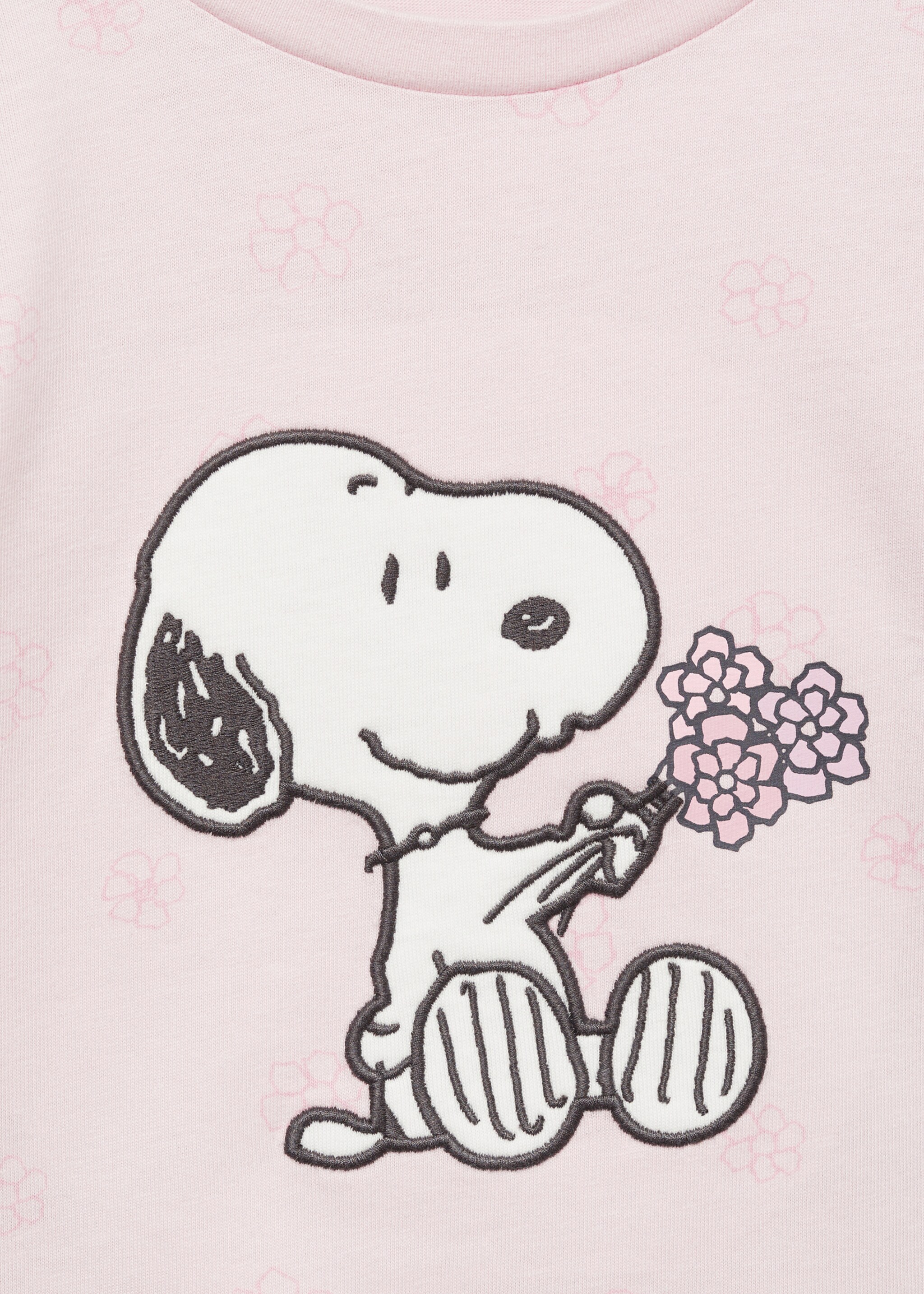 Pyjama long Snoopy - Détail de l'article 0, Rose. Ref: 77008639-00.