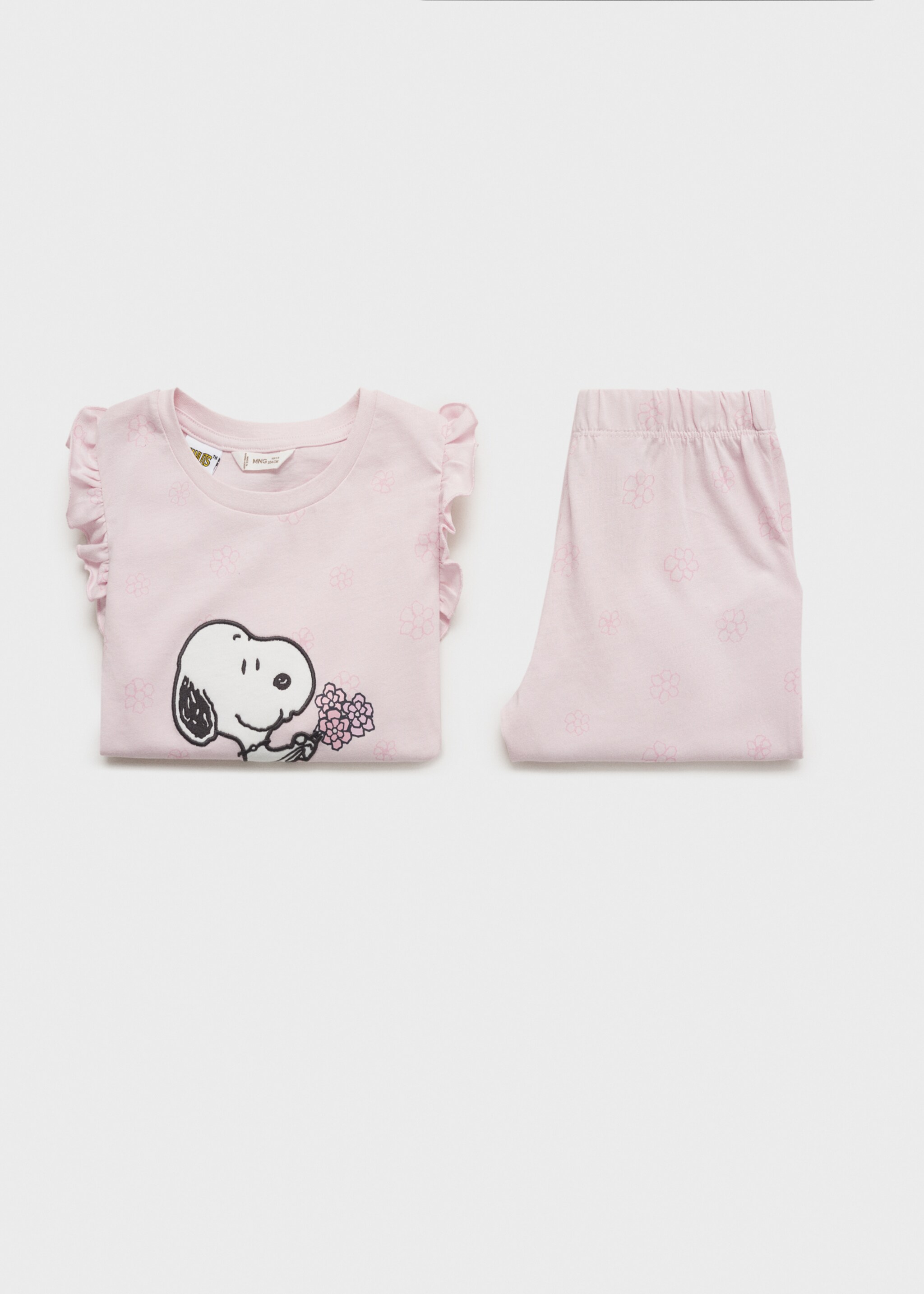 Pyjama long Snoopy - Détail de l'article 8, Rose. Ref: 77008639-00.