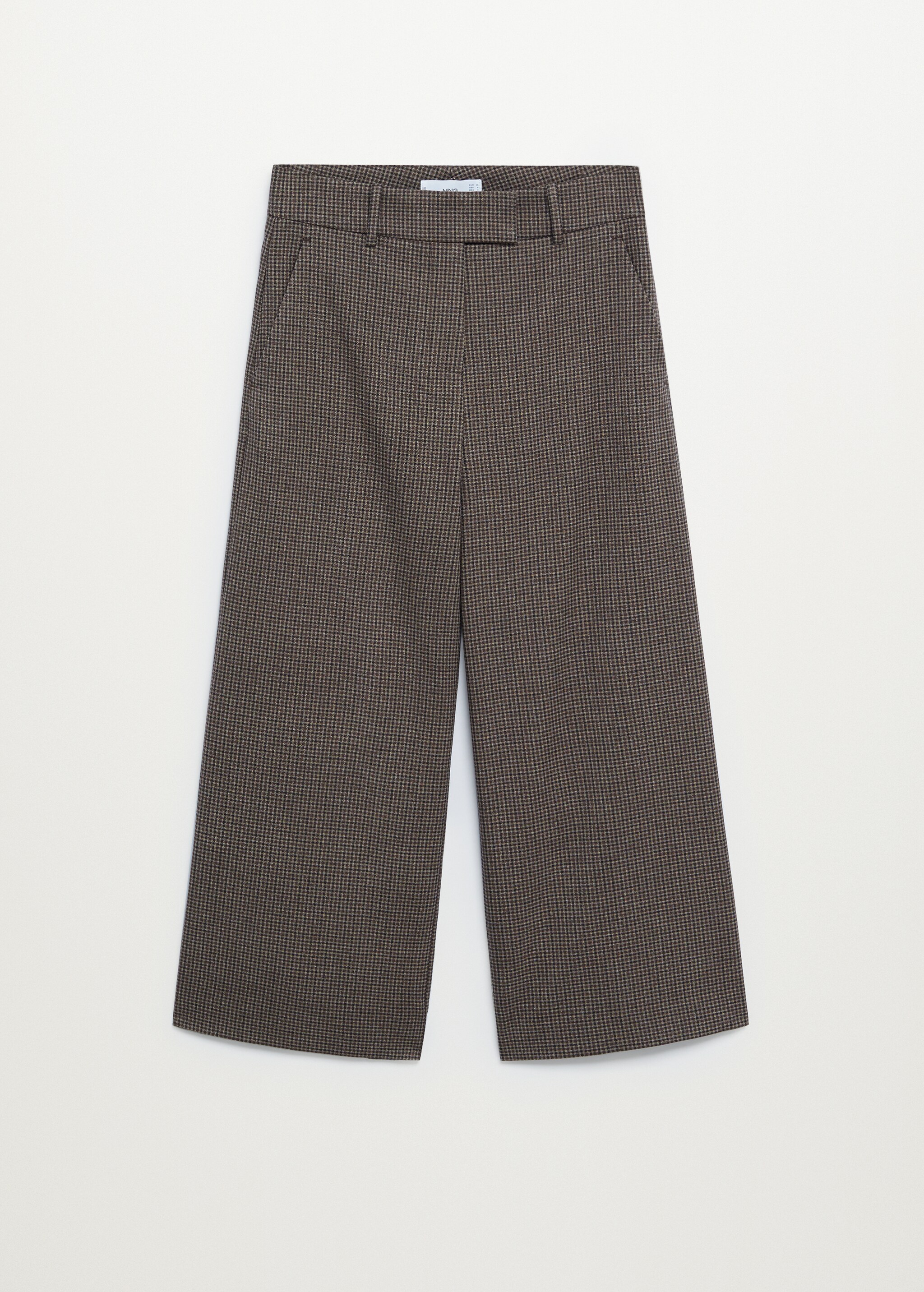 Pantalón culotte cuadros - Artículo sin modelo