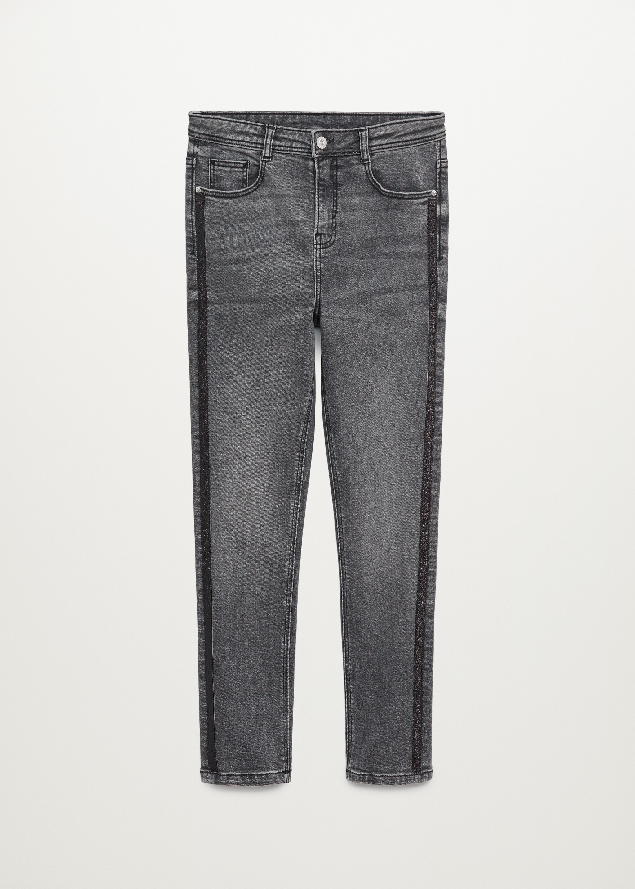 Jeans skinny bandas laterales - Artículo sin modelo