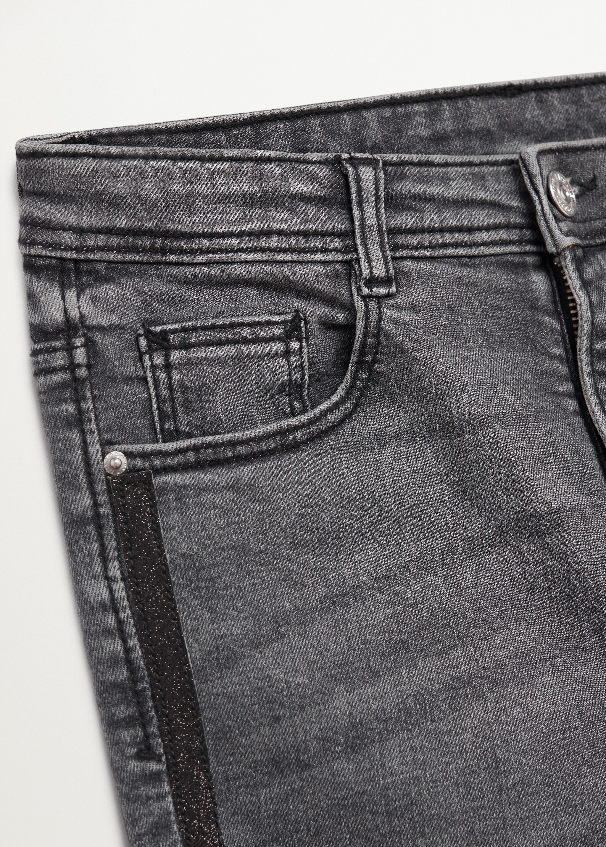 Jeans skinny bandas laterales - Detalle del artículo 8