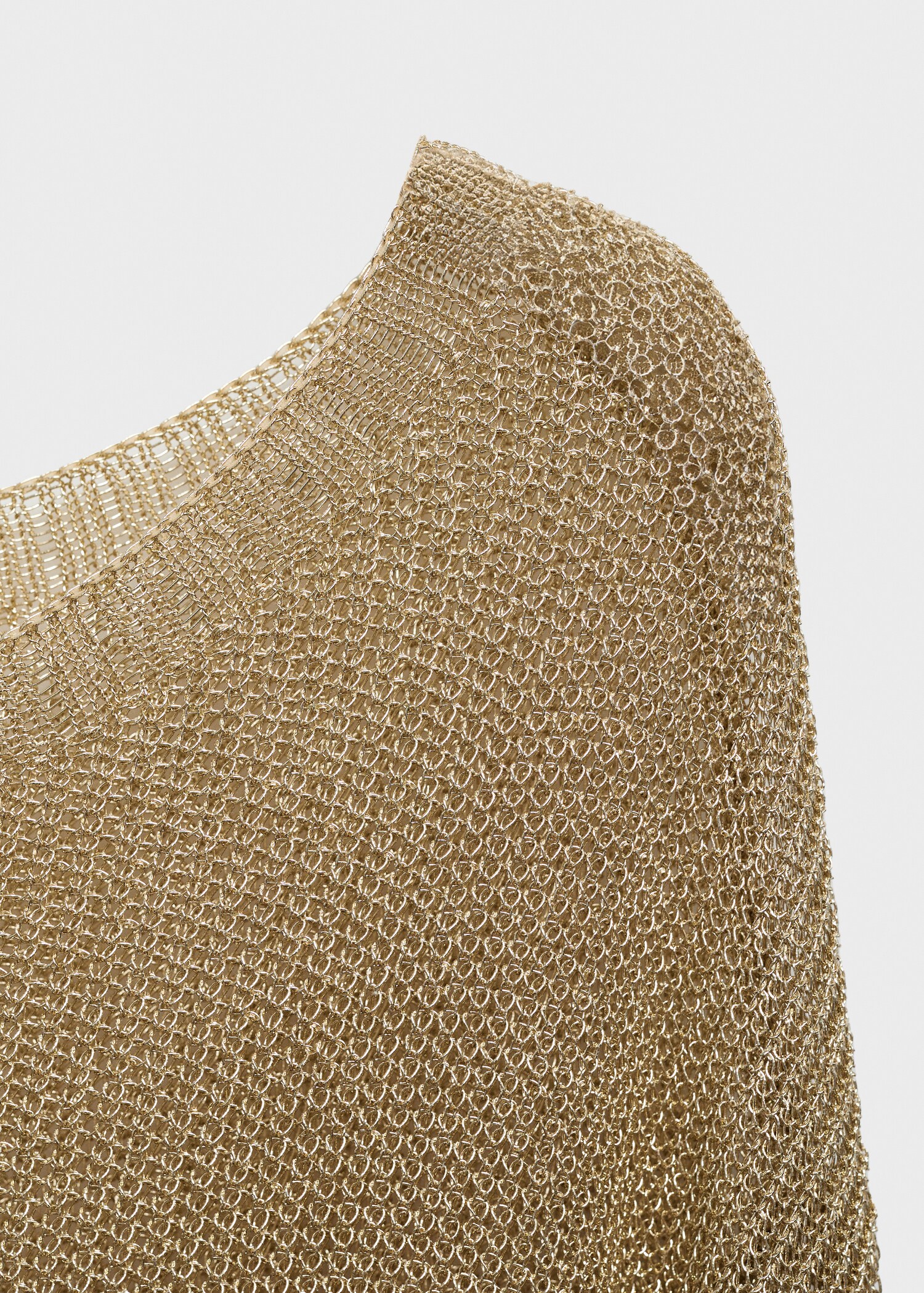 Boat neck lurex sweater - Details of the article 8