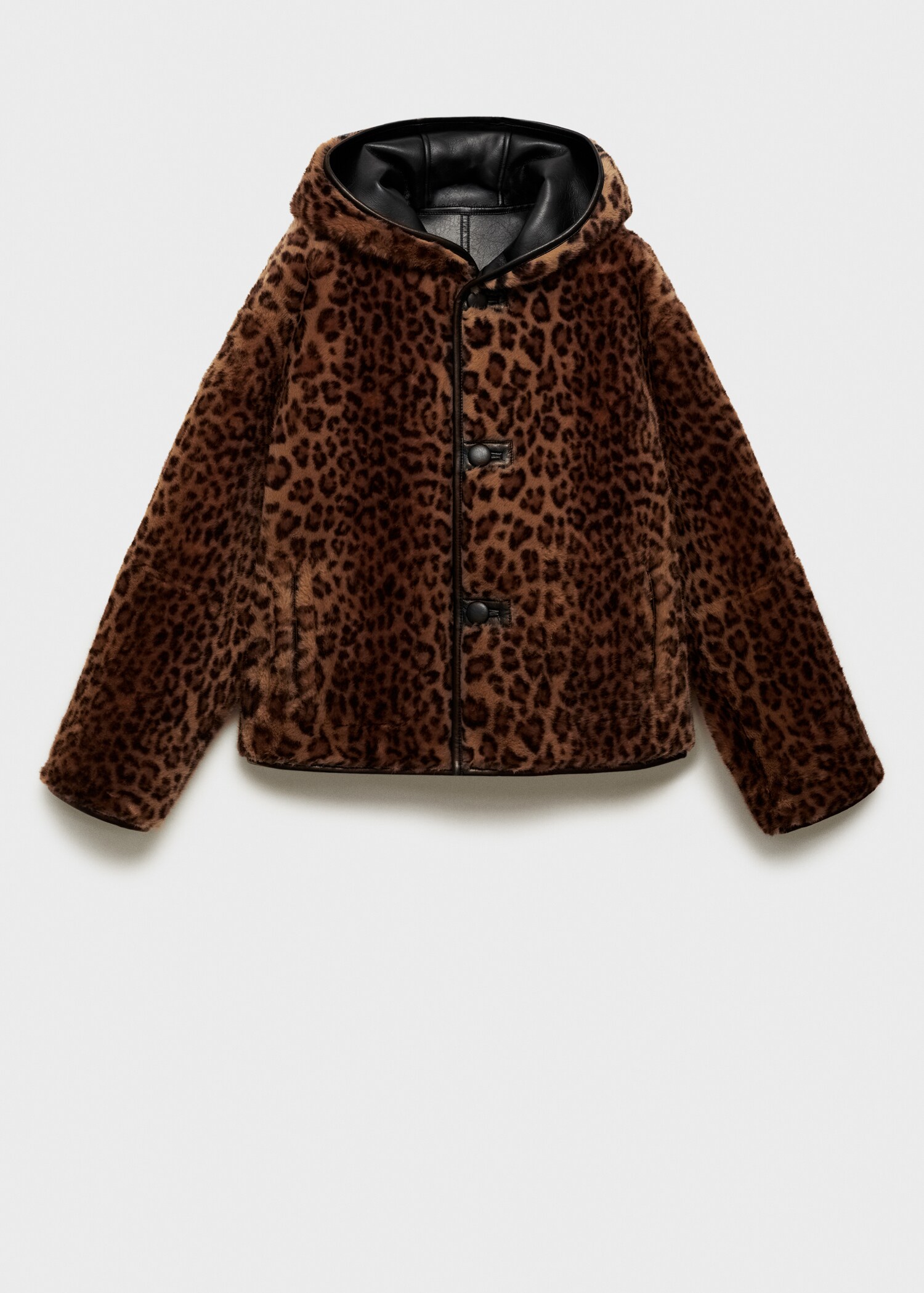 Reversible leopard-print jacket - Article without model
