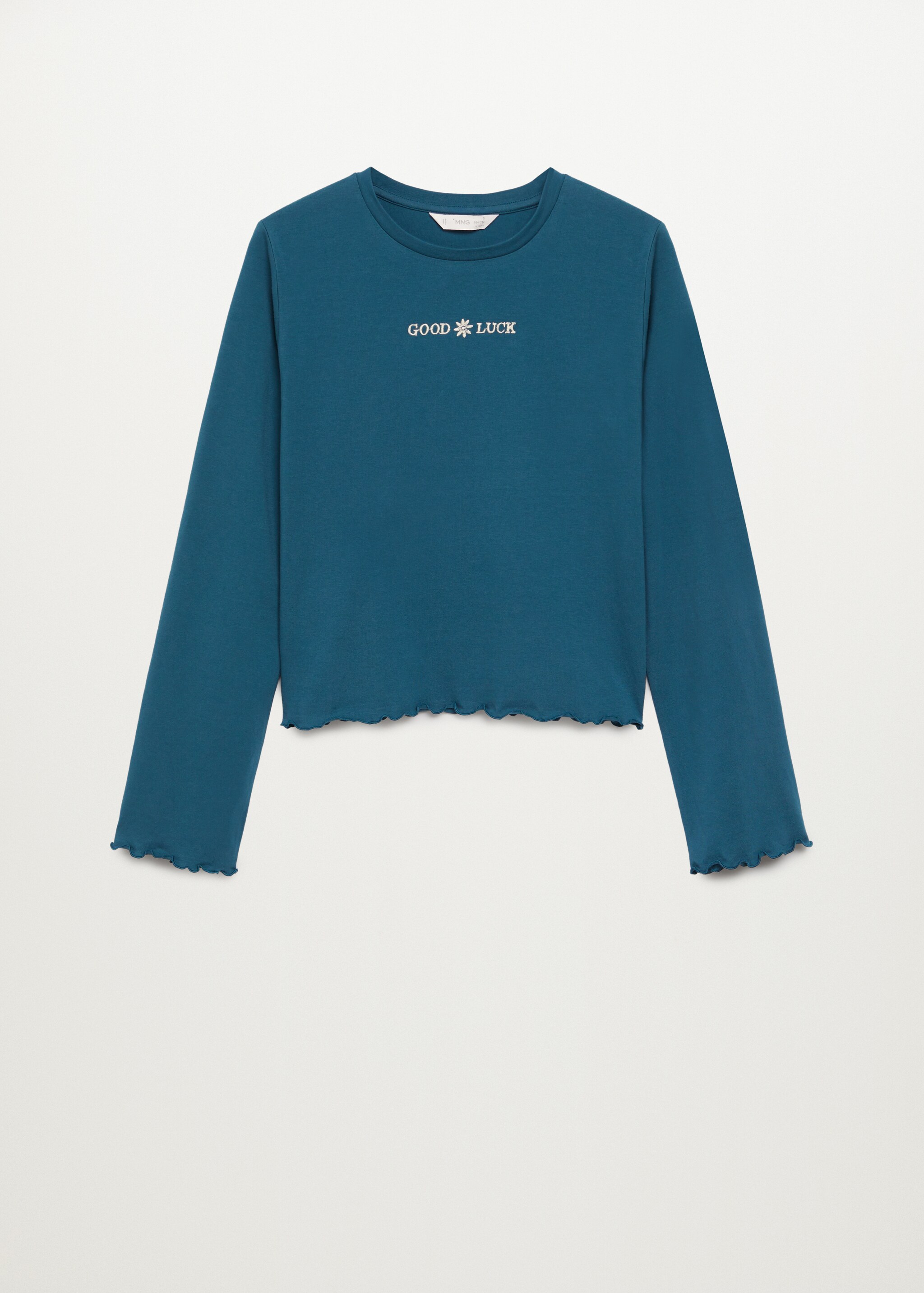 Camiseta algodón mensaje - Artículo sin modelo