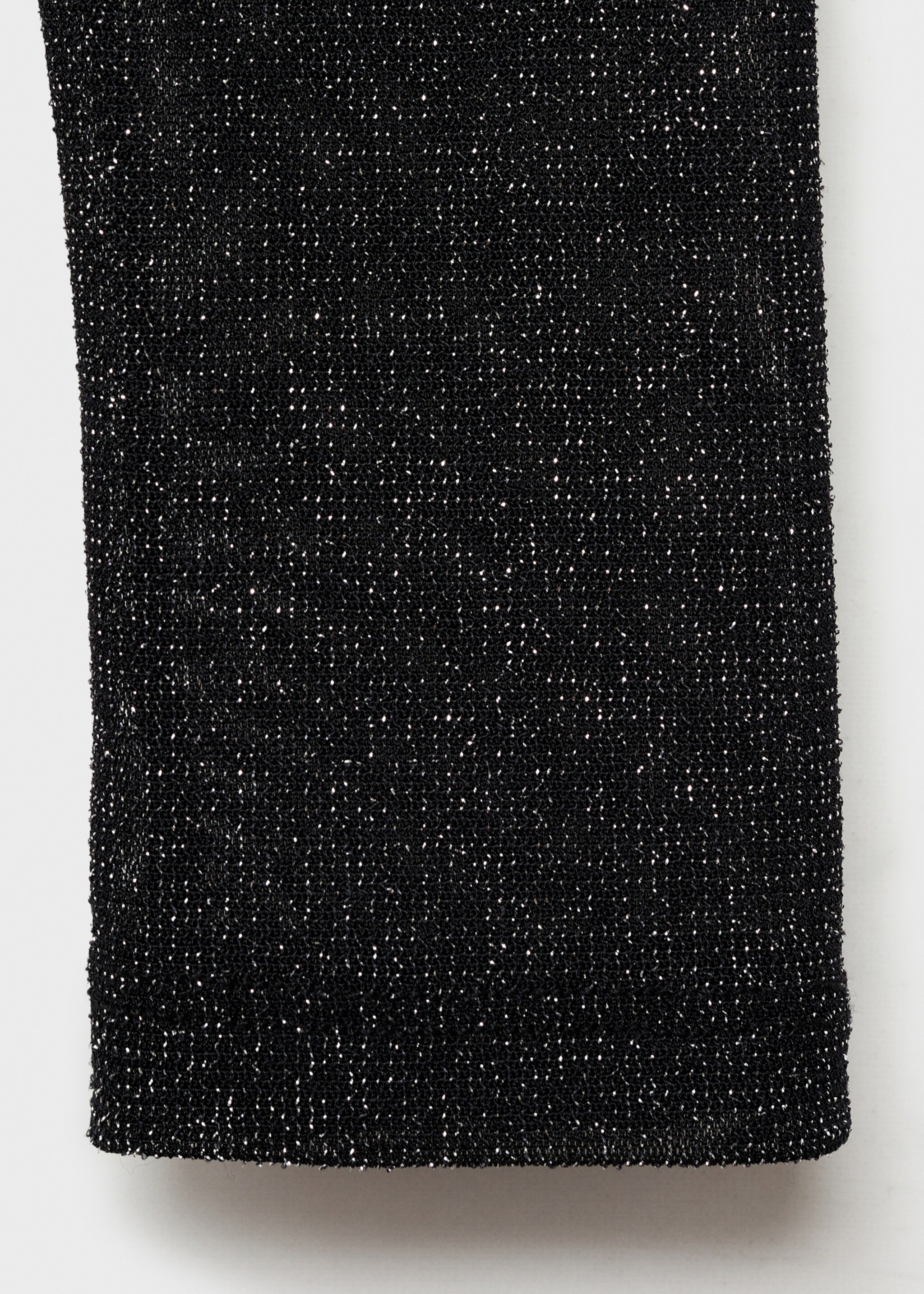 T-shirt Lurex semi-transparent - Détail de l'article 0, Noir. Ref: 77009081-00.