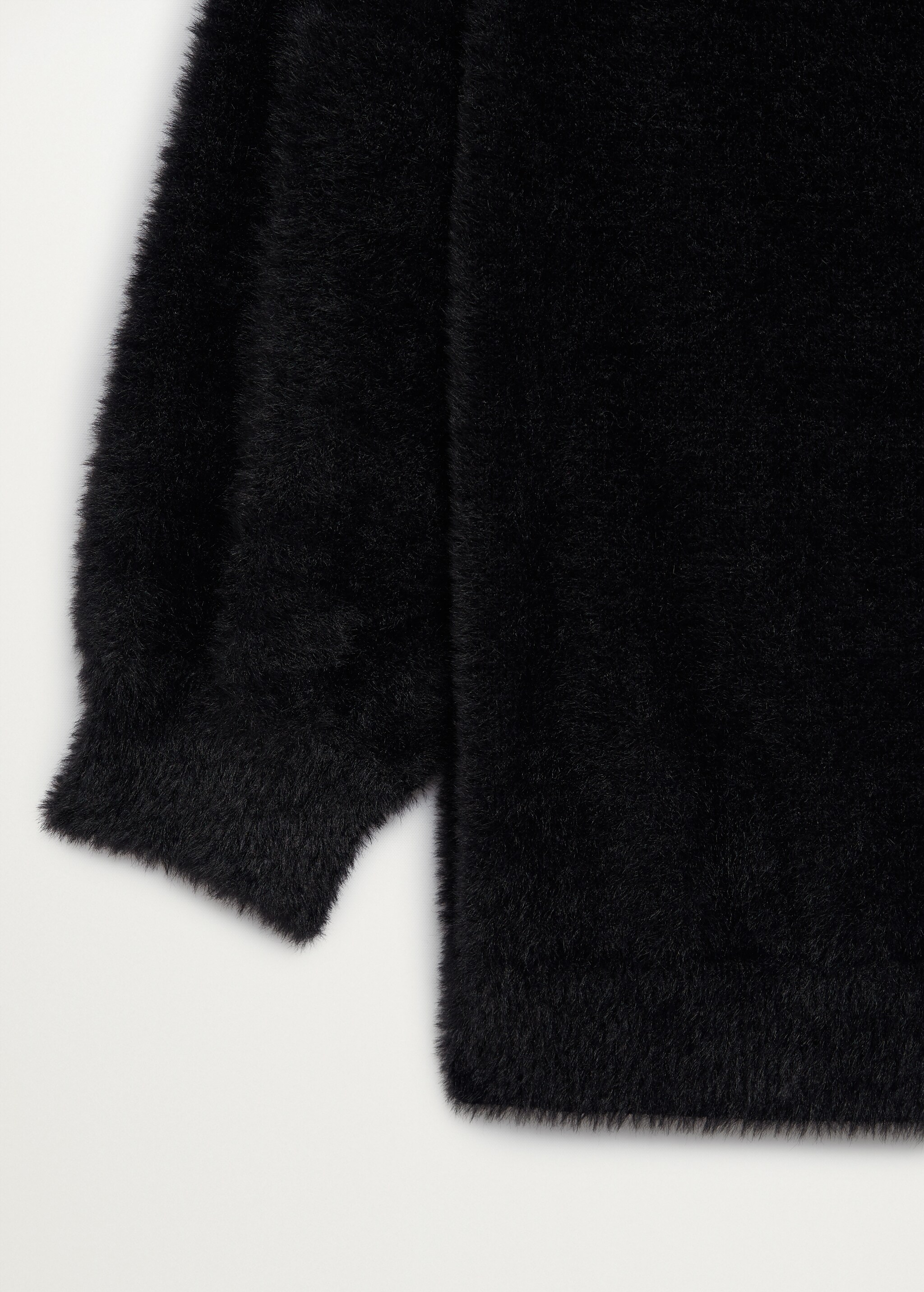 Faux-fur textured sweater - Details of the article 8
