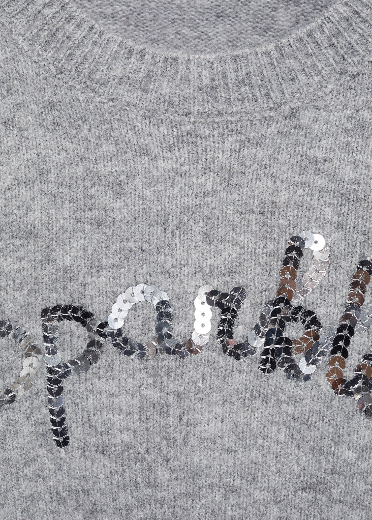 Knit paillette sweater - Details of the article 8