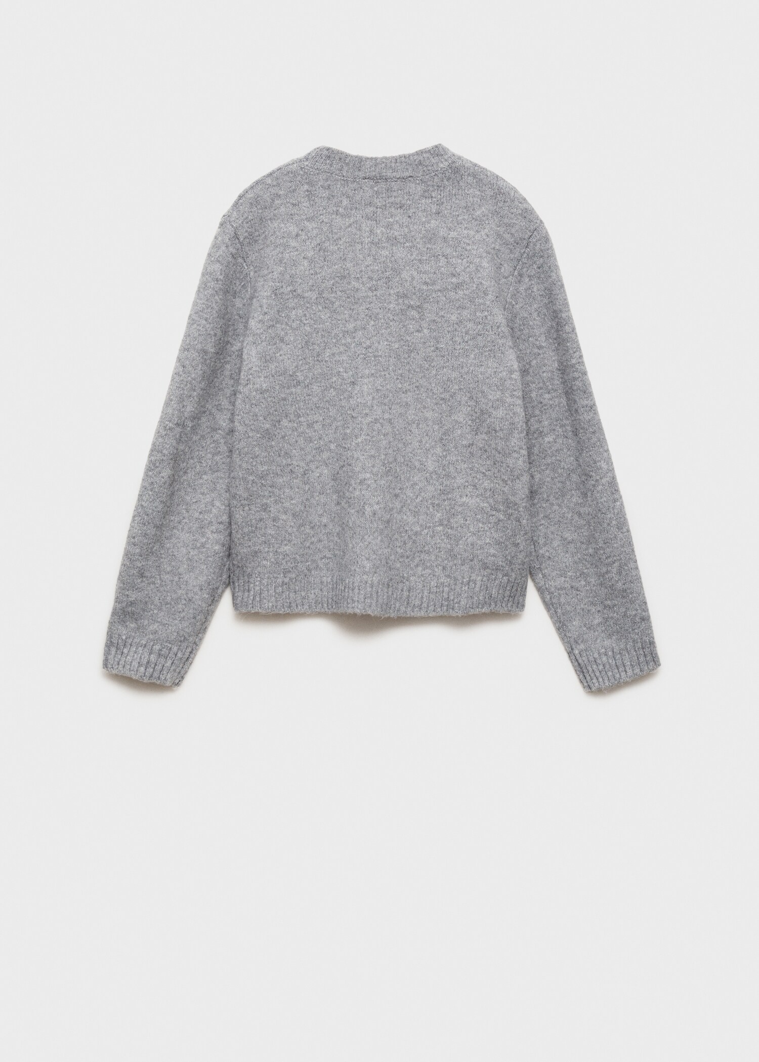 Knit paillette sweater - Reverse of the article