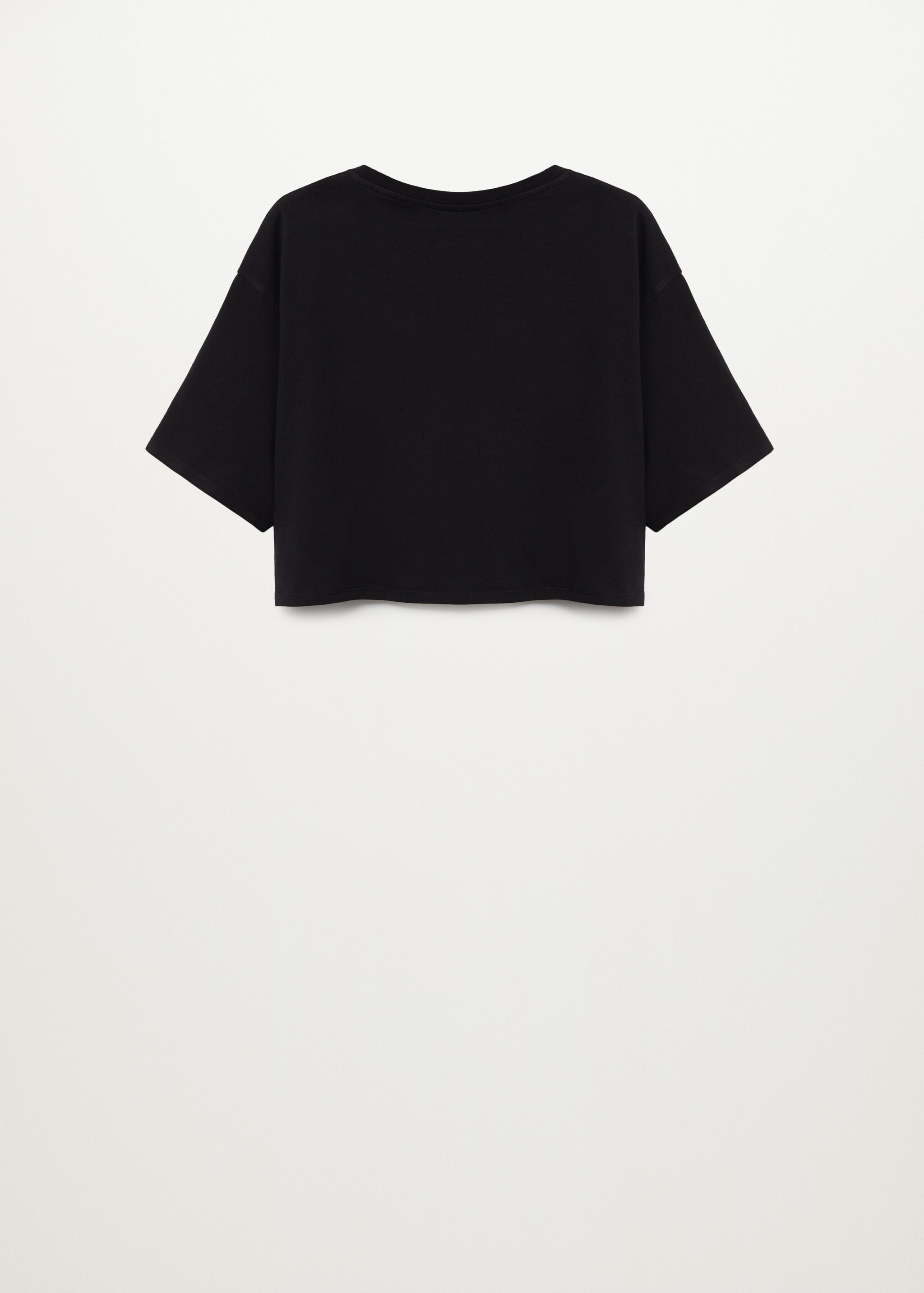 Camiseta crop SmileyWorld ® - Reverso del artículo