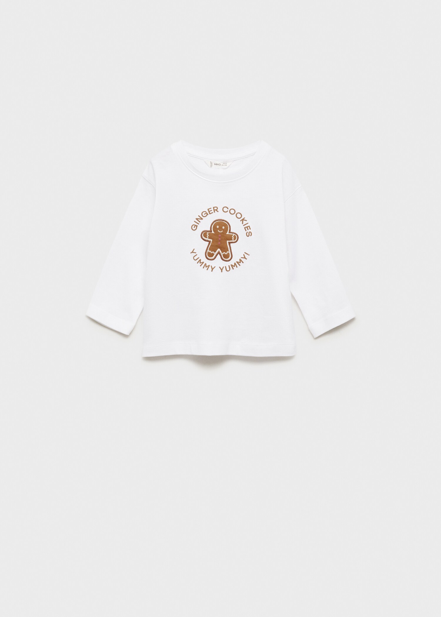 Christmas-print t-shirt - Article without model