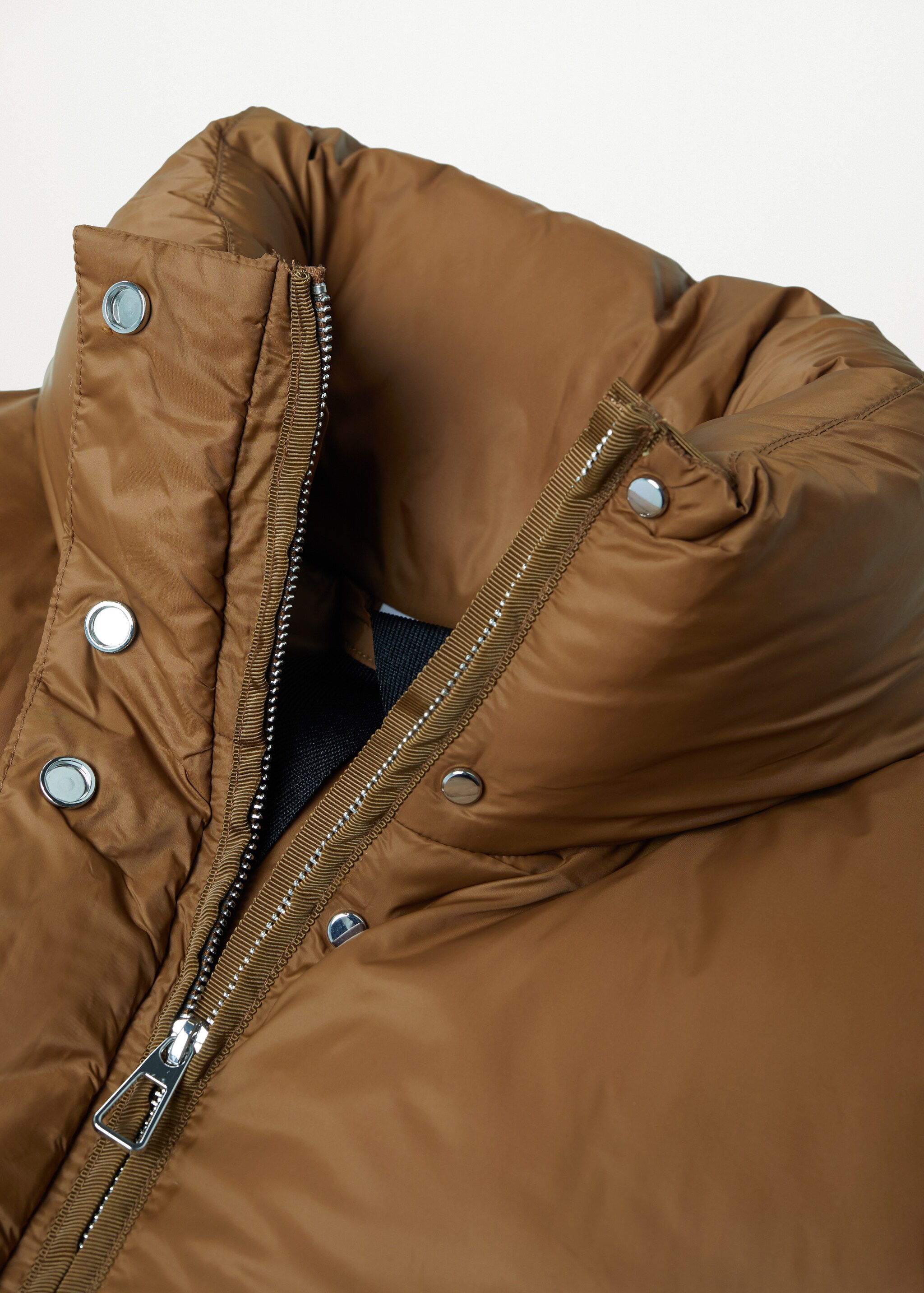 Oversize quilted coat - Details of the article 8