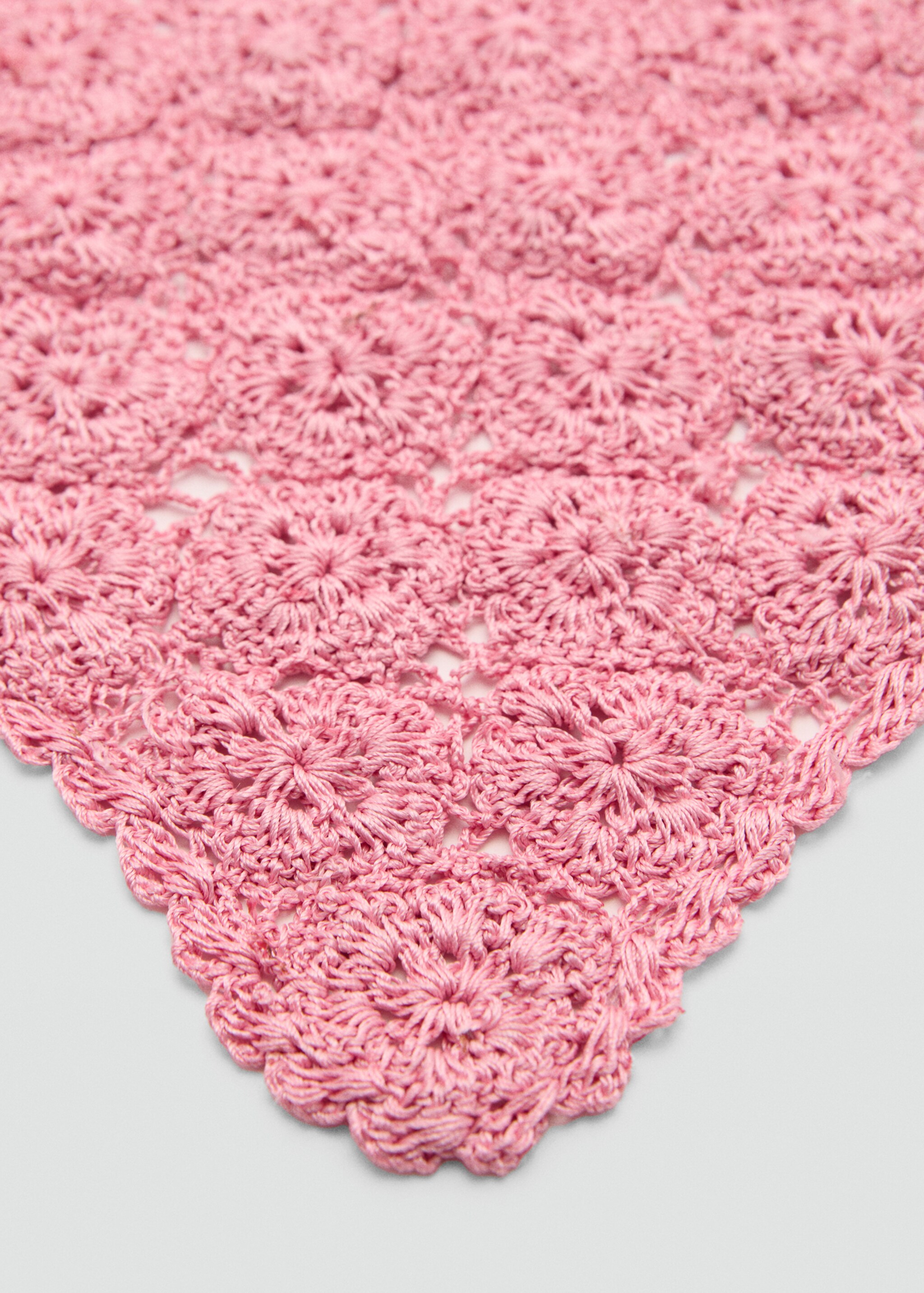 Crochet knit handkerchief - Details of the article 1