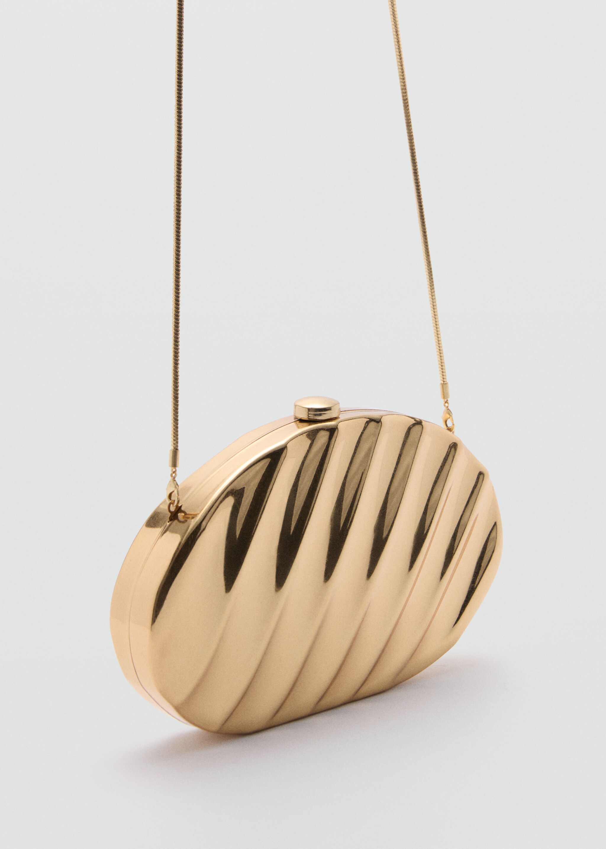 Metallic clutch bag - Medium plane
