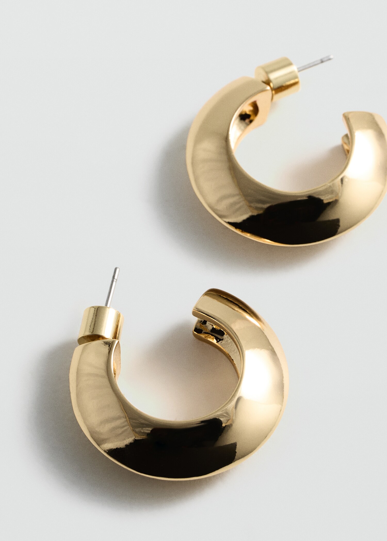 Hoop earrings - Medium plane
