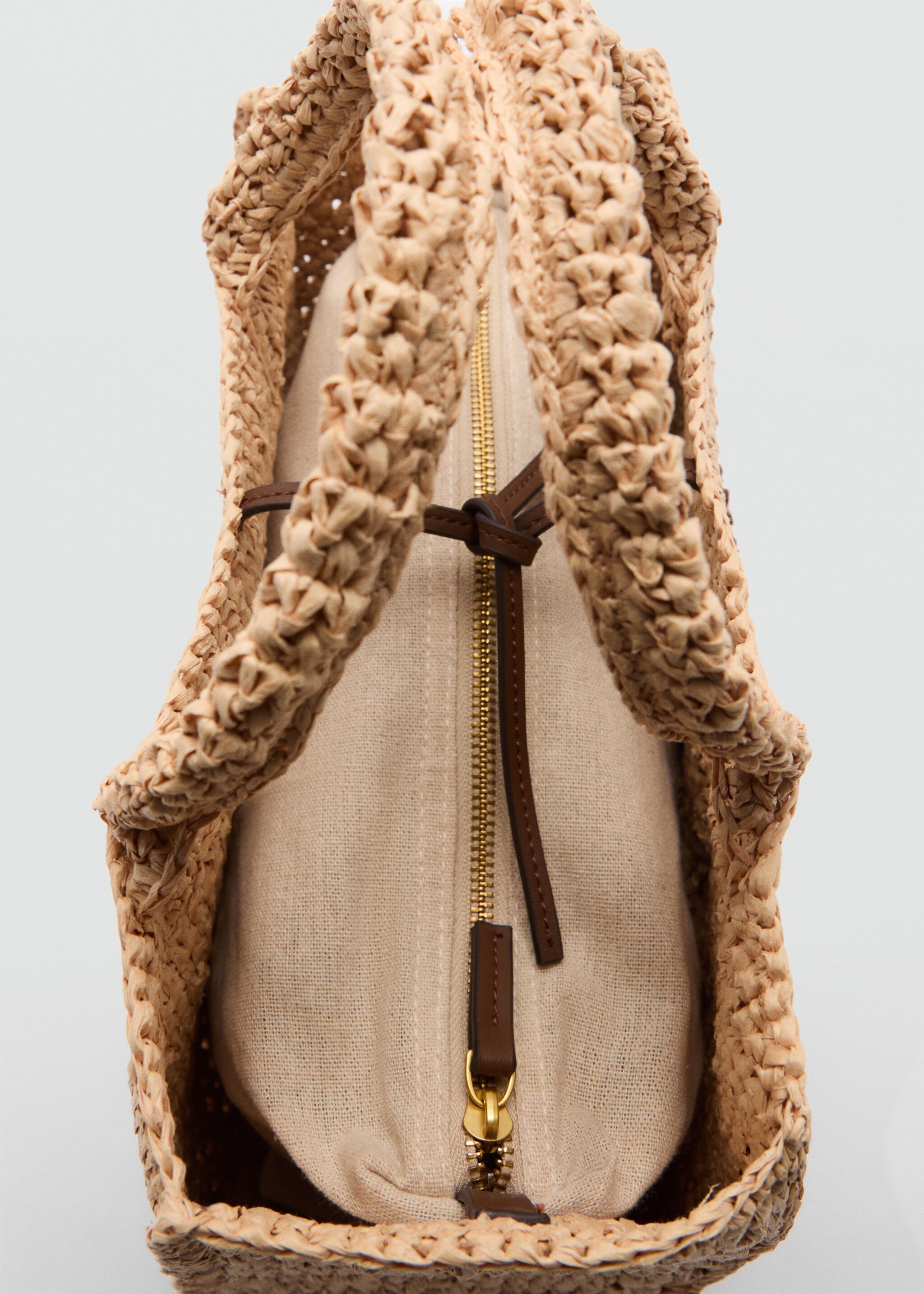 Handtasche aus Naturfaser - Detail des Artikels 1