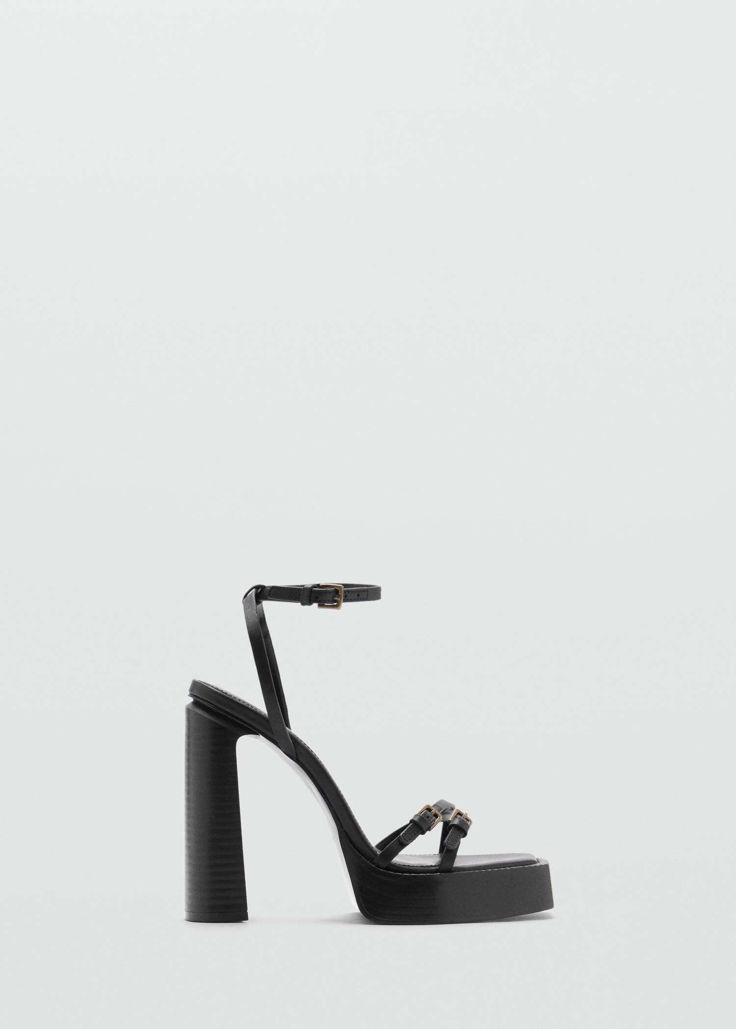 Platform leather sandals - Article without model