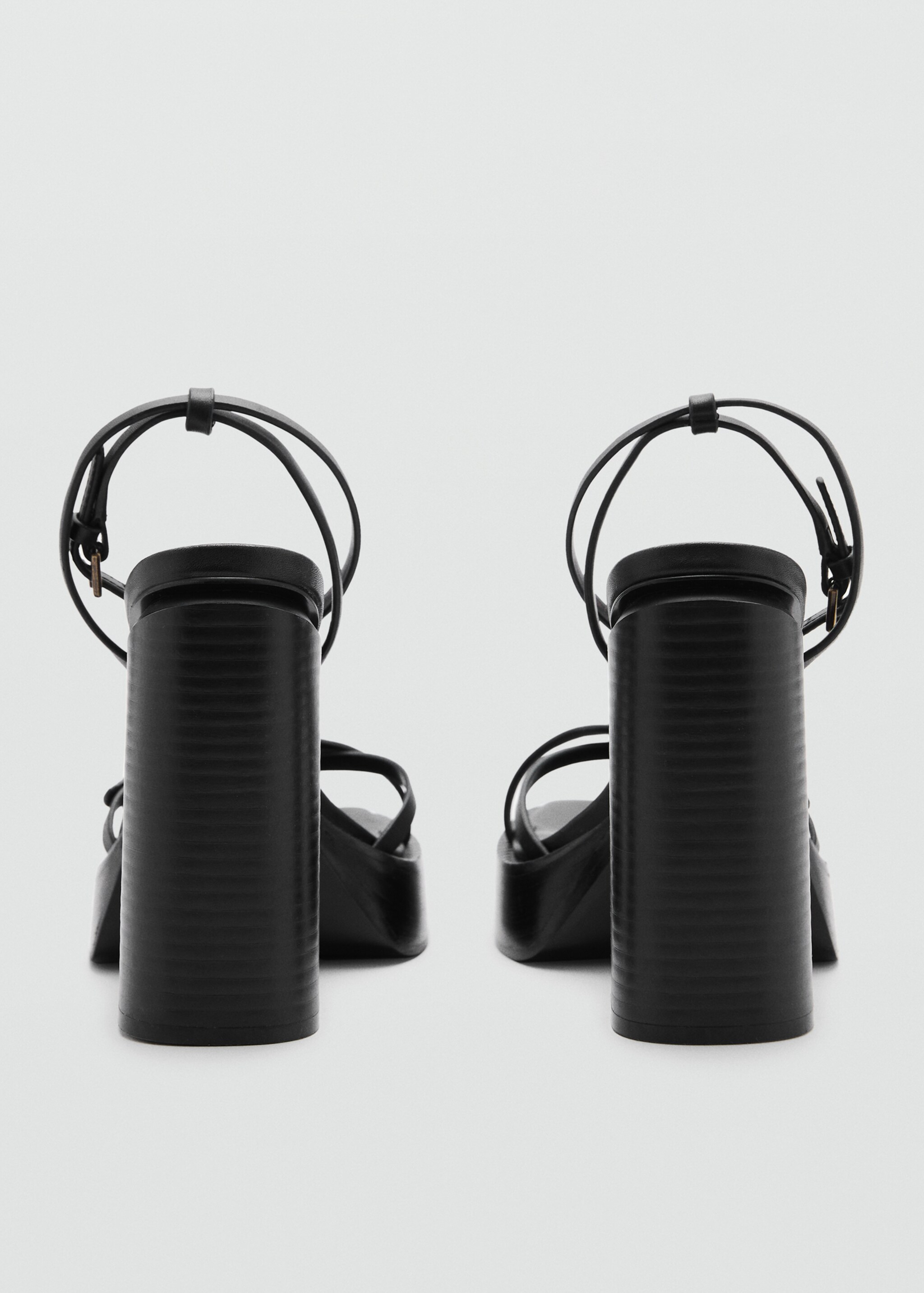 Platform leather sandals - Details of the article 1