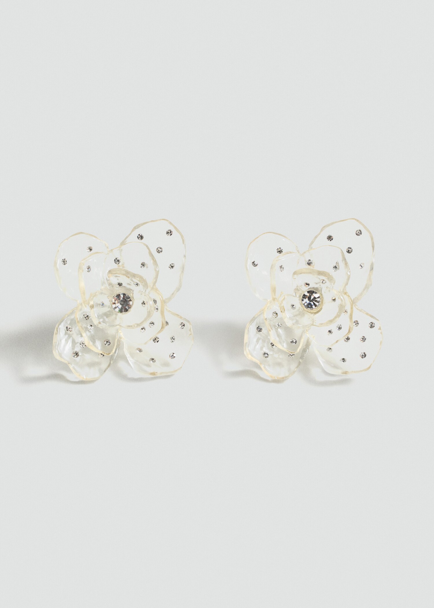 Pendientes maxi flor - Artículo sin modelo
