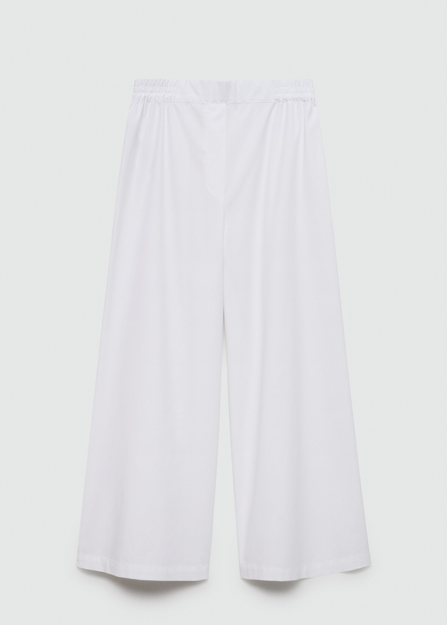 Cotton wideleg trousers - Article without model