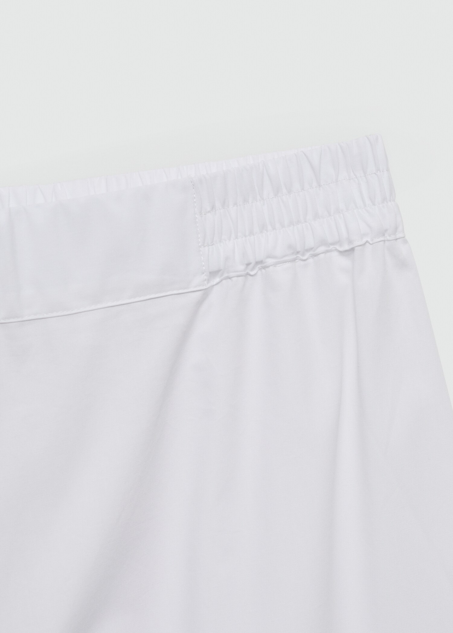Cotton wideleg trousers - Details of the article 8