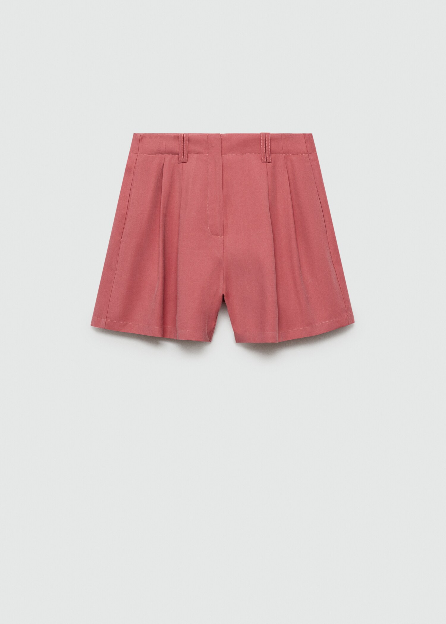 Bundfaltenshorts mit mittlerer Bundhöhe - Artikel ohne Model