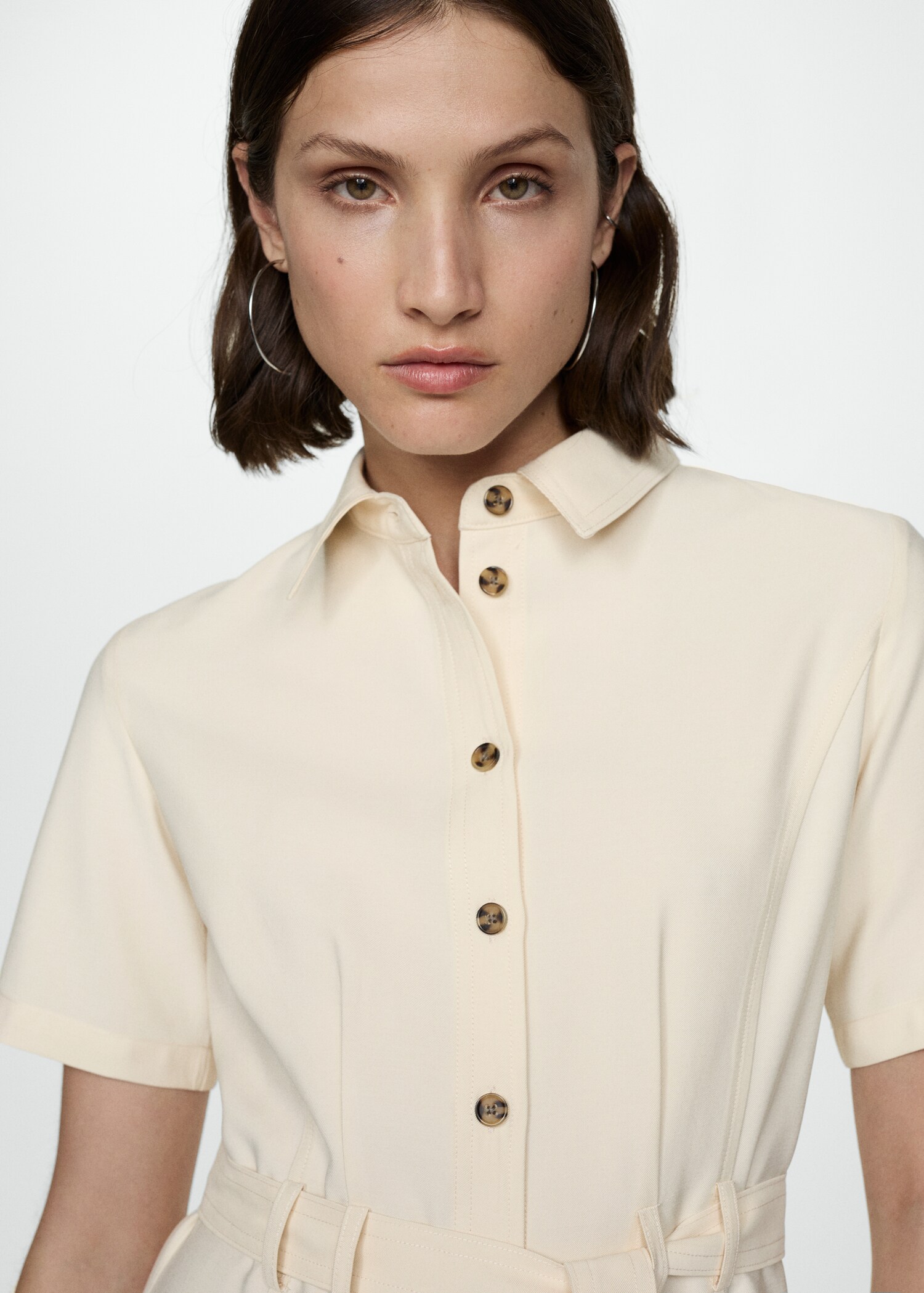 Vestido camisero lazo - Detalle del artículo 1