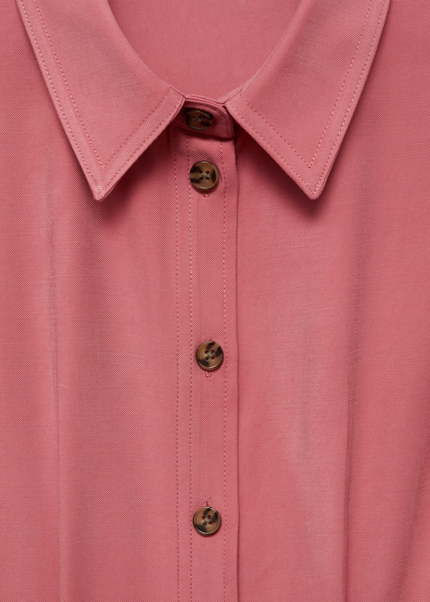 Vestido camisero lazo - Detalle del artículo 8