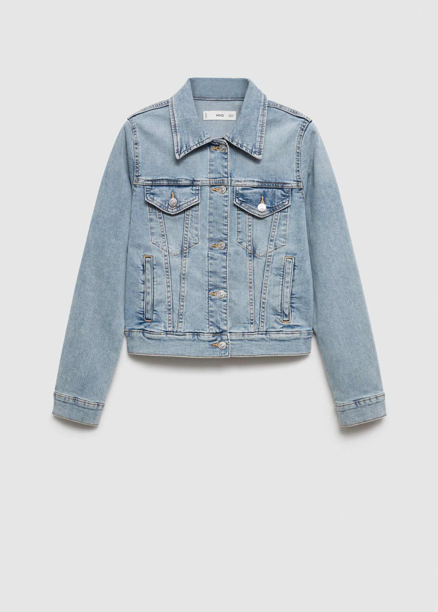Pocketed denim jacket - Article without model